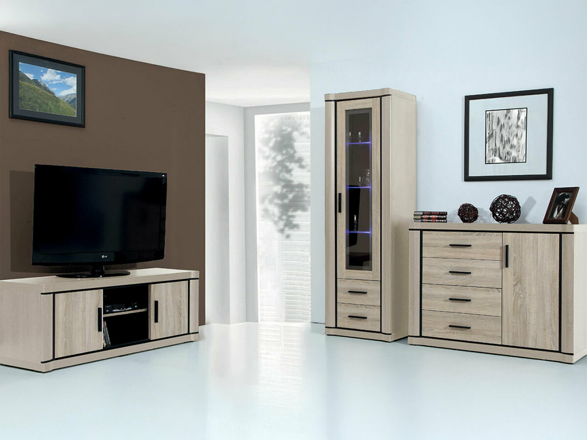 Dnevni boravak Lorelie 122 (Sonoma hrast)