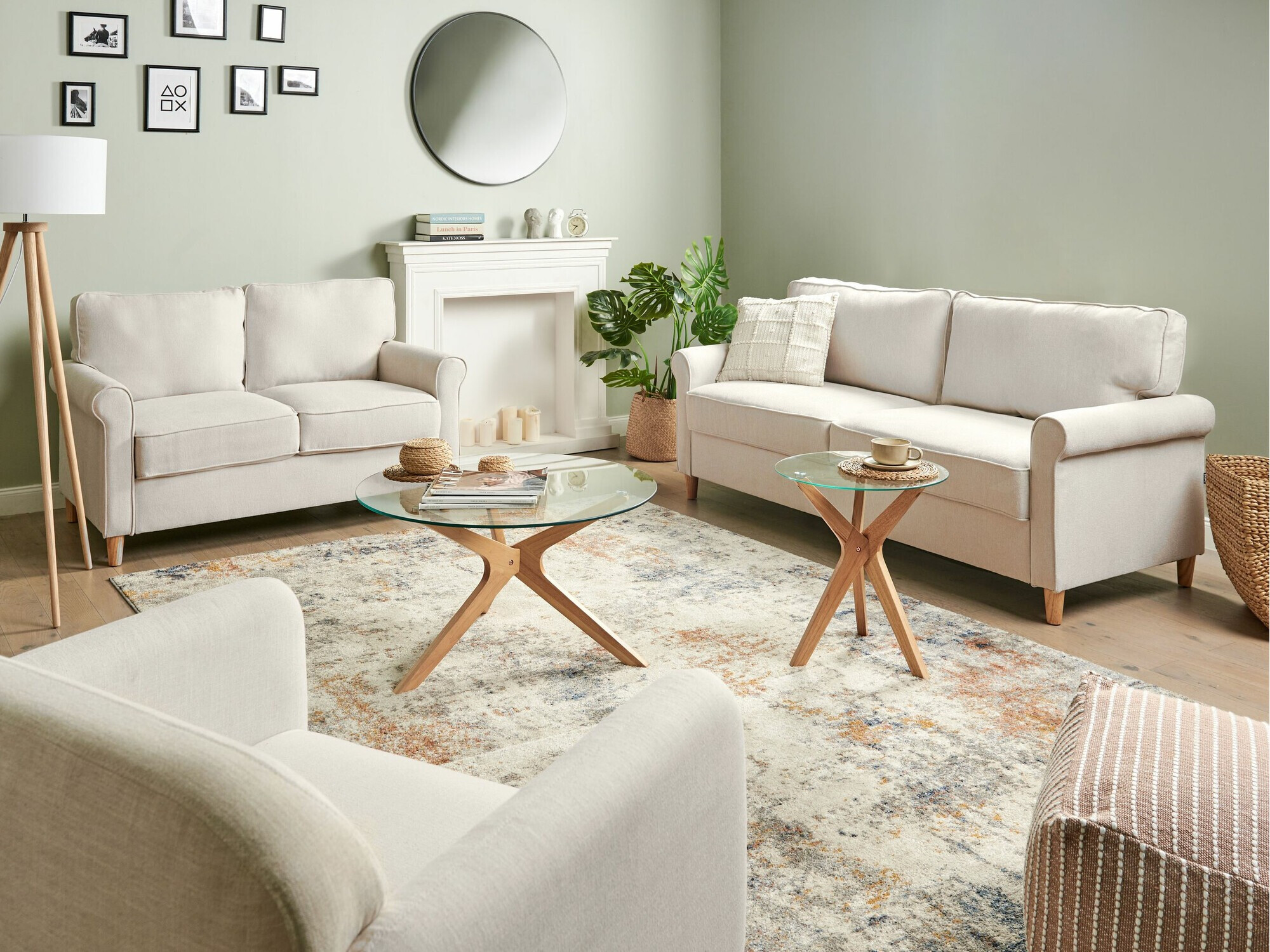 Kauč Berwyn 673 (Krem)