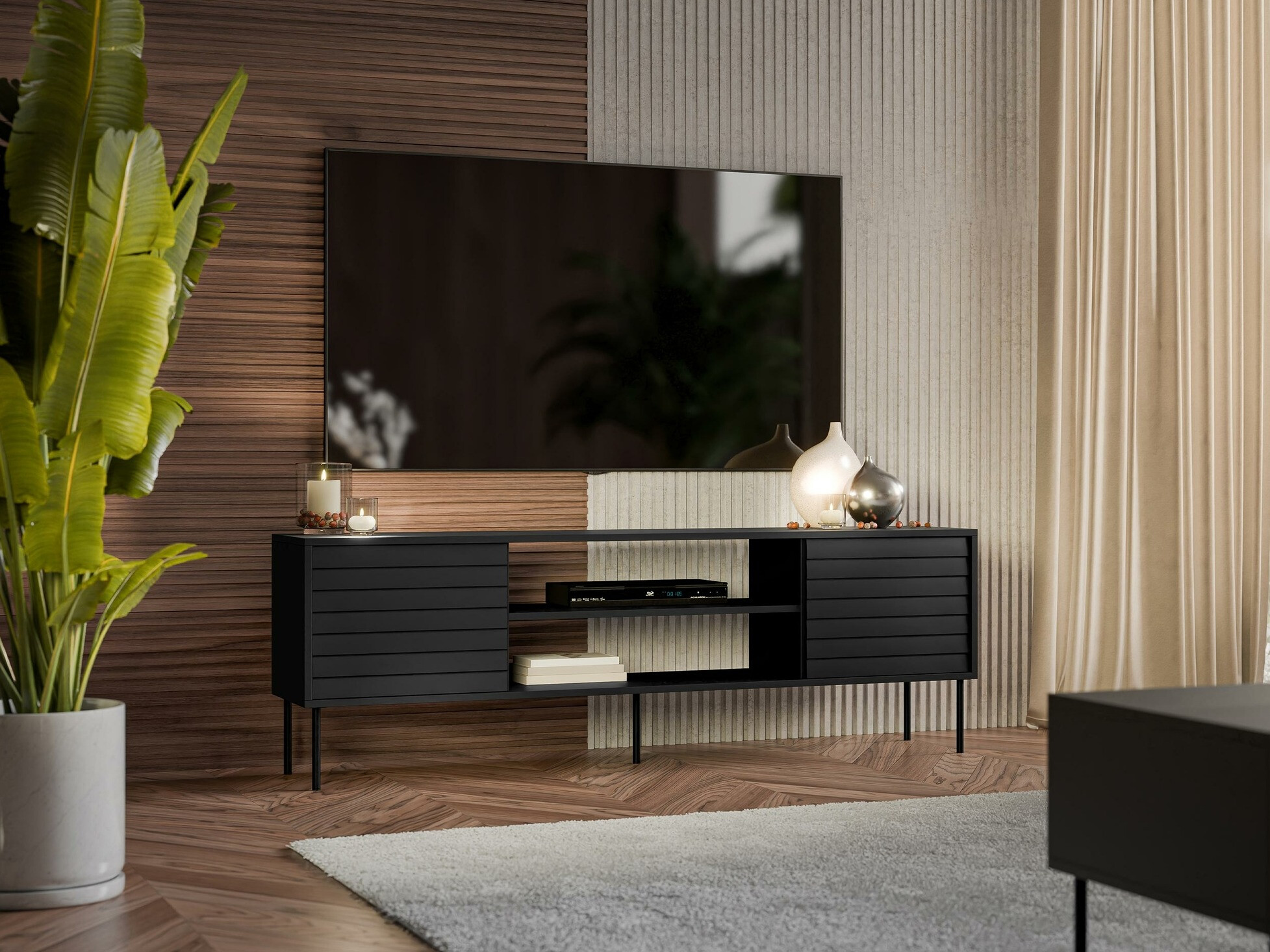 TV stol Flosoru 104 (Crna)