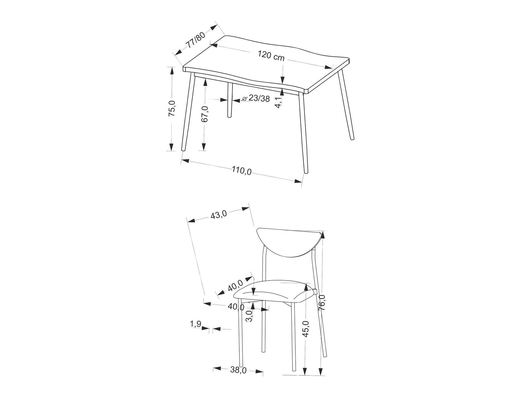 Blagovaonski set Houston 1933