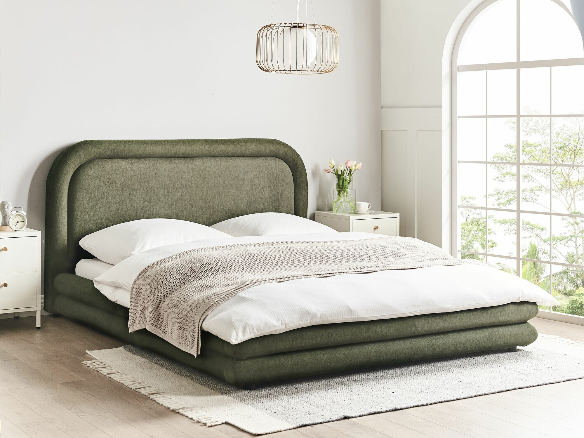Krevet Berwyn 2564 (Tamnozelena)
