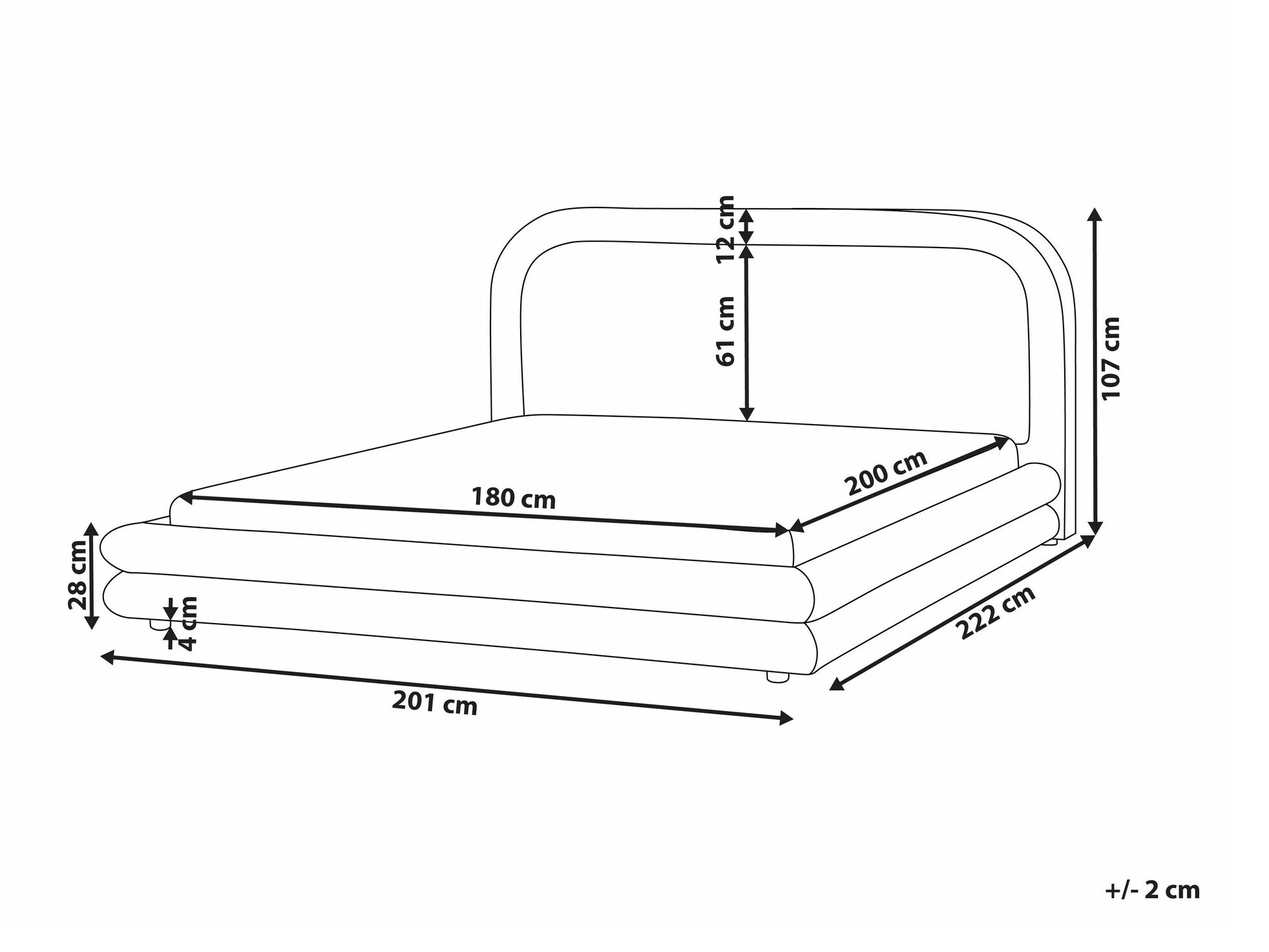 Krevet Berwyn 2564 (Tamnozelena)