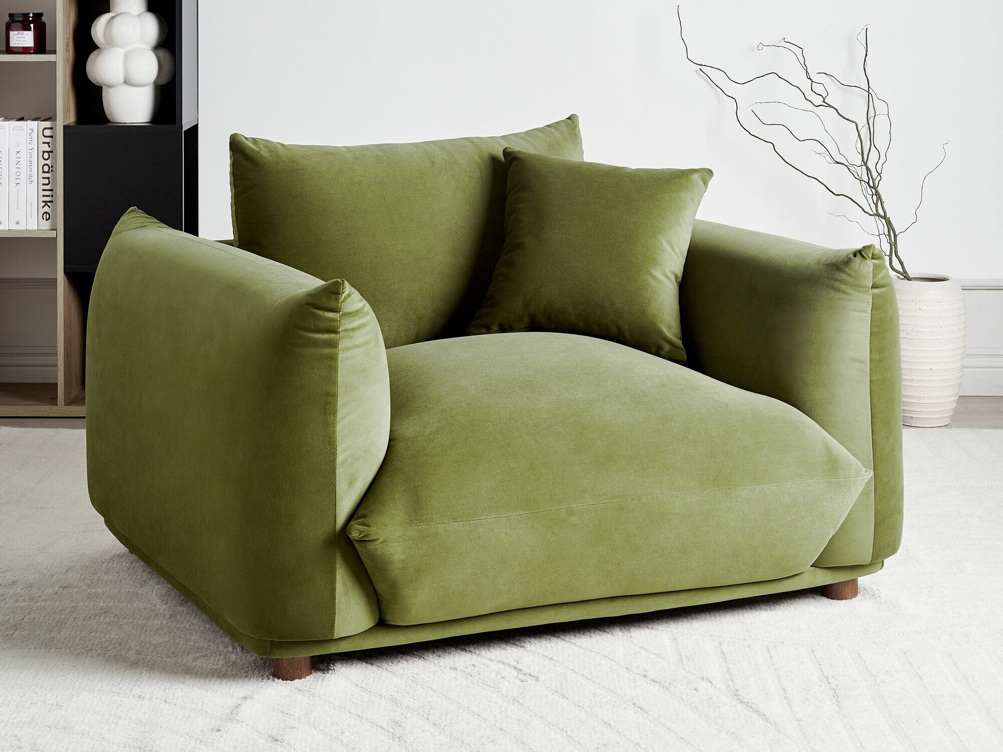 Fotelja Berwyn 2567 (Zelena)