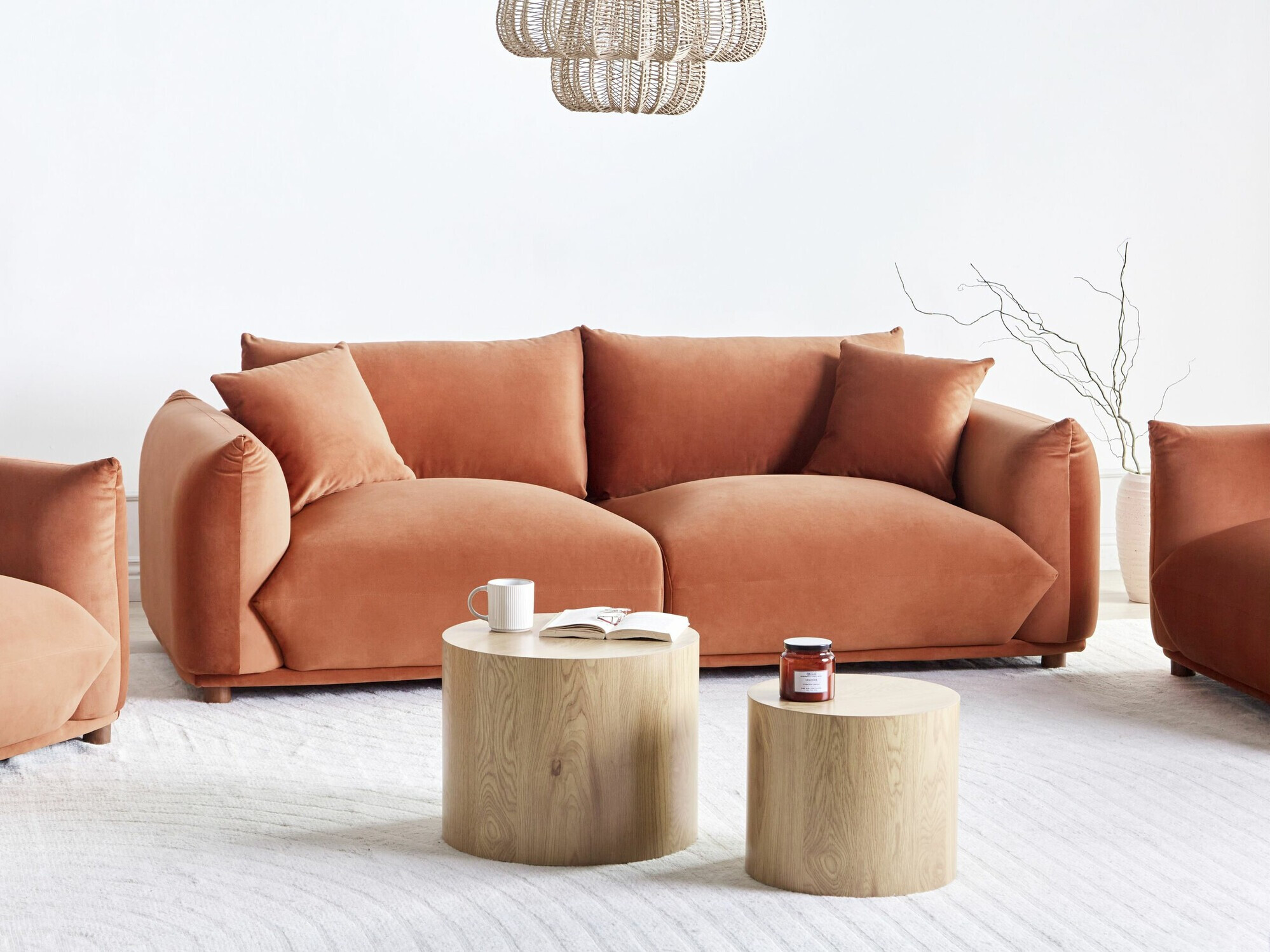 Kauč Berwyn 1360 (Narančasta)