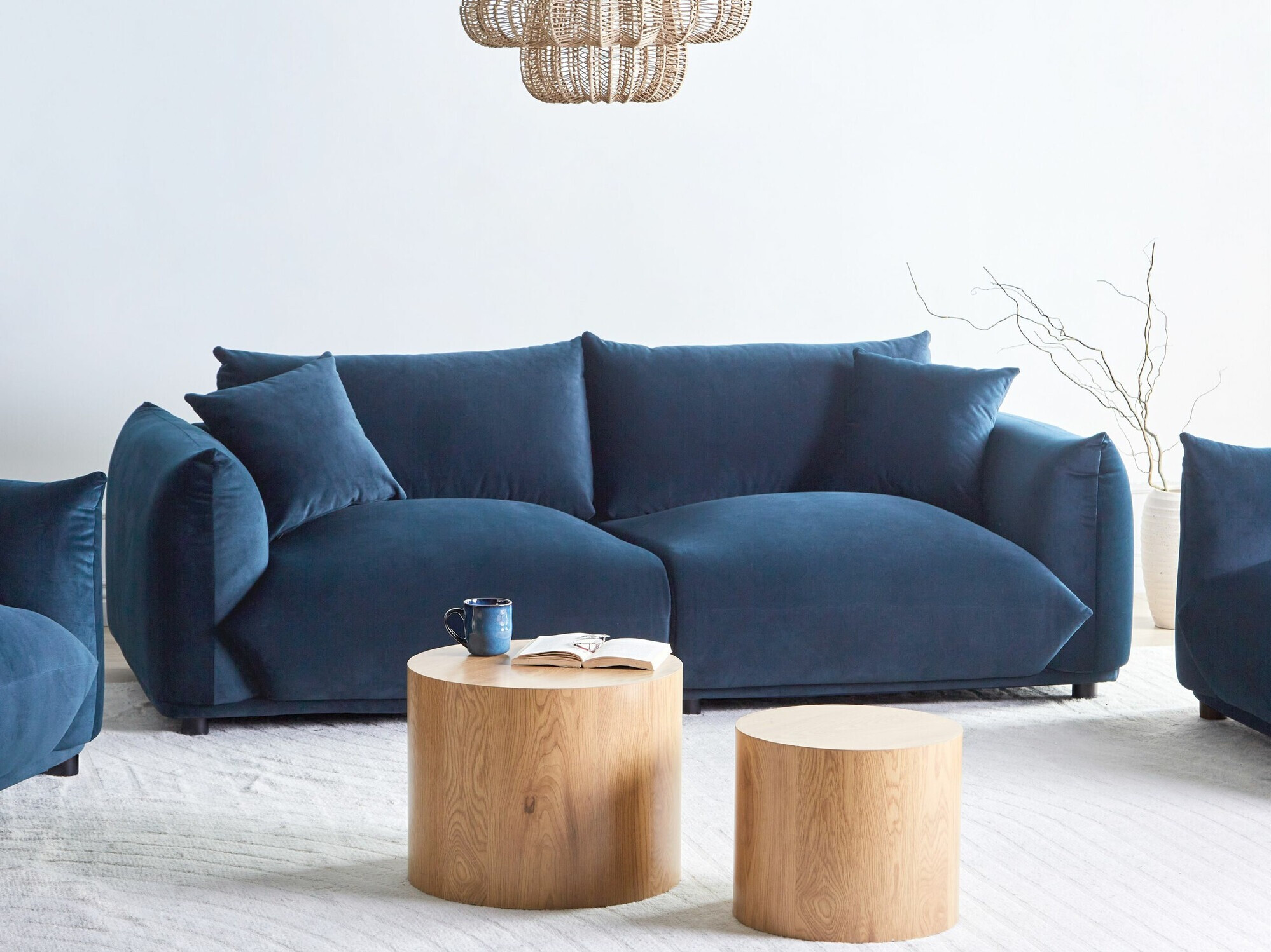 Kauč Berwyn 1360 (Tamno plava)