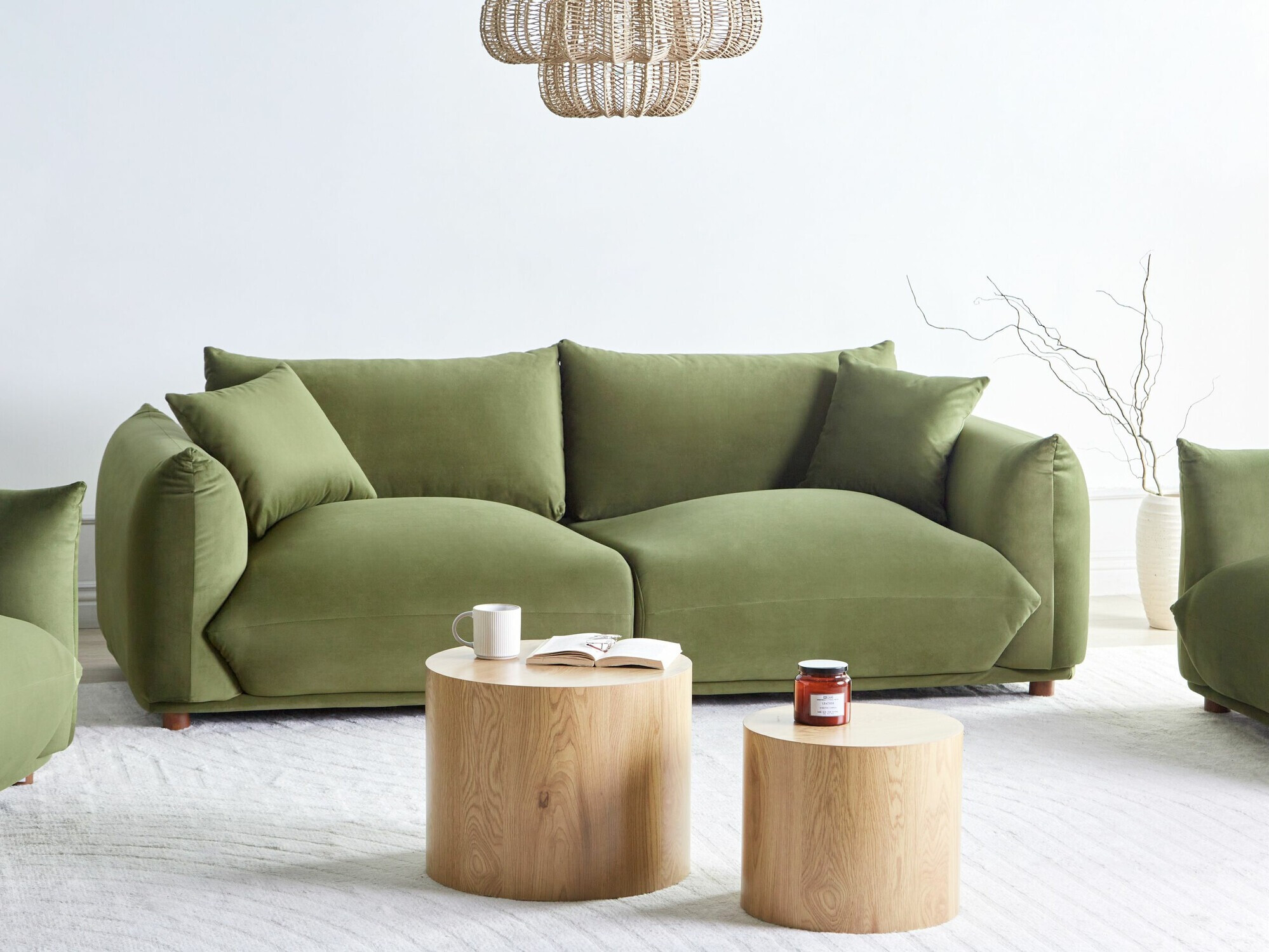 Kauč Berwyn 1360 (Zelena)