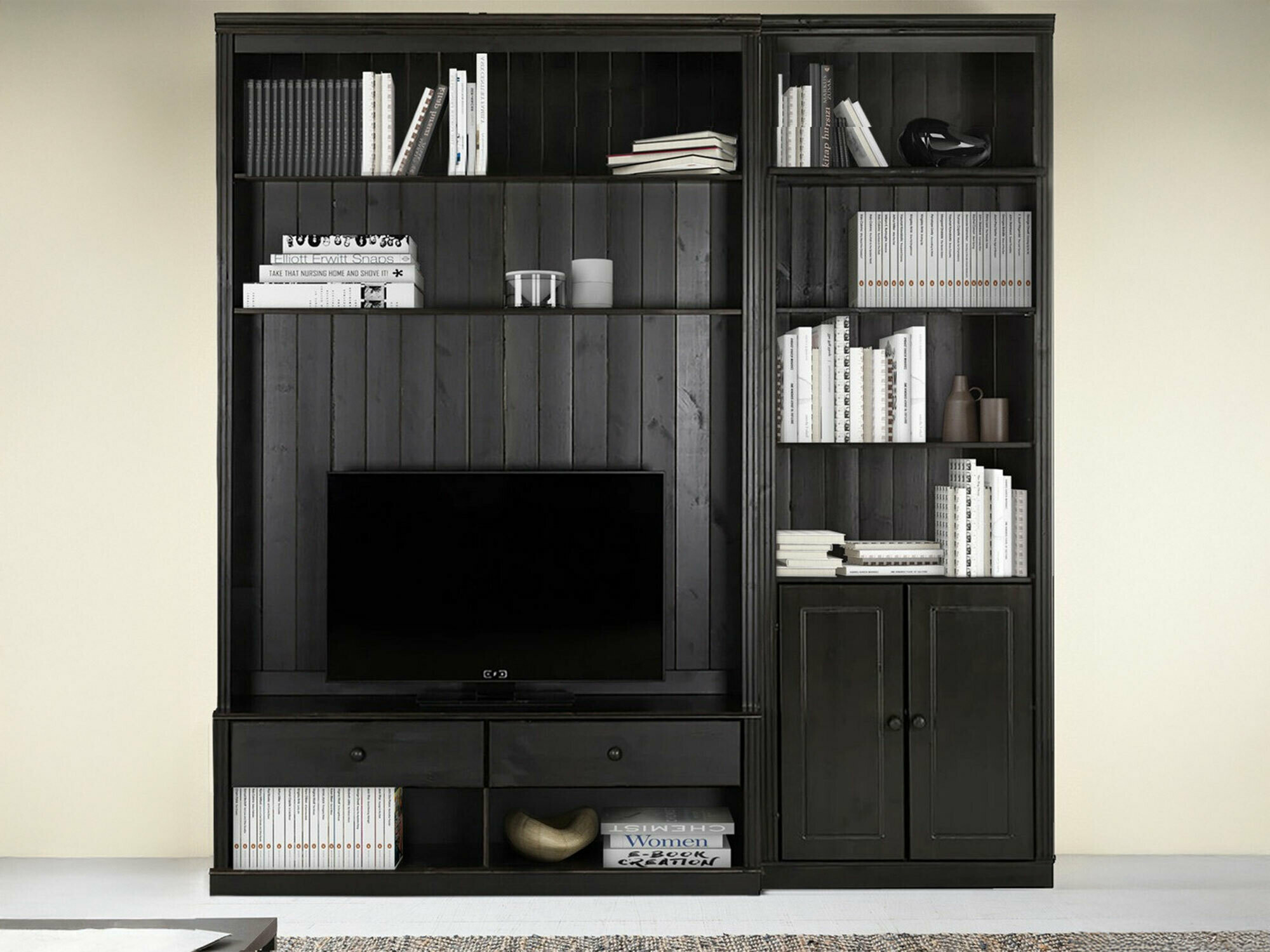 Set za dnevni boravak Saltoro 105 (Tamno smeđa)