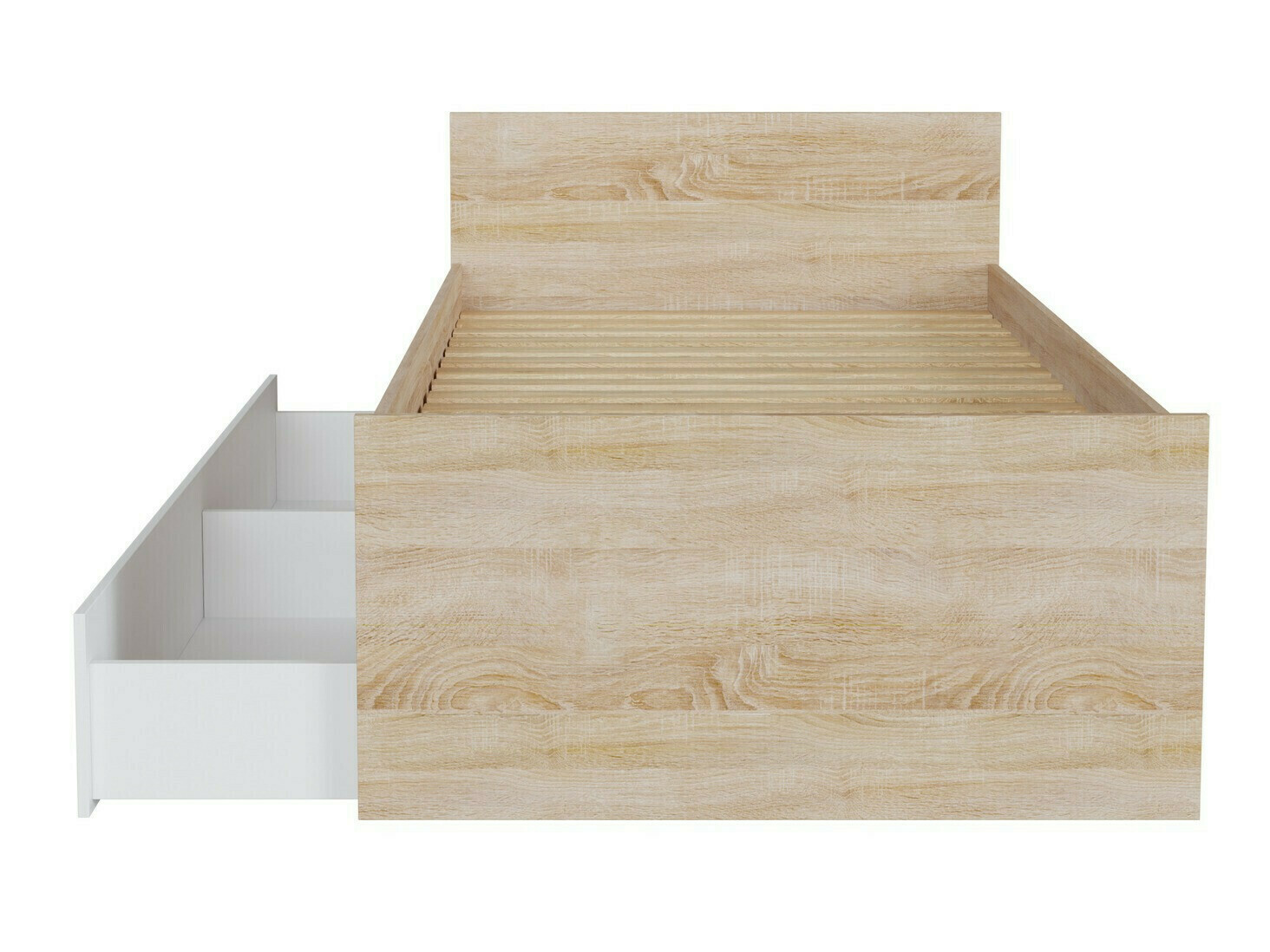 Krevet Novsore 126 (Sonoma hrast)