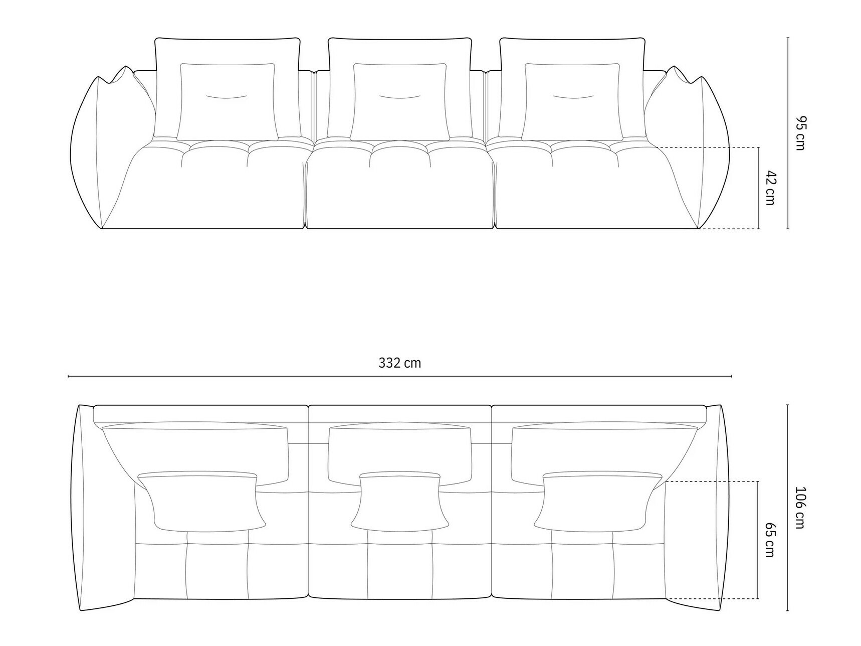 Modularan kauč Benorli 101 (Casino Sand)