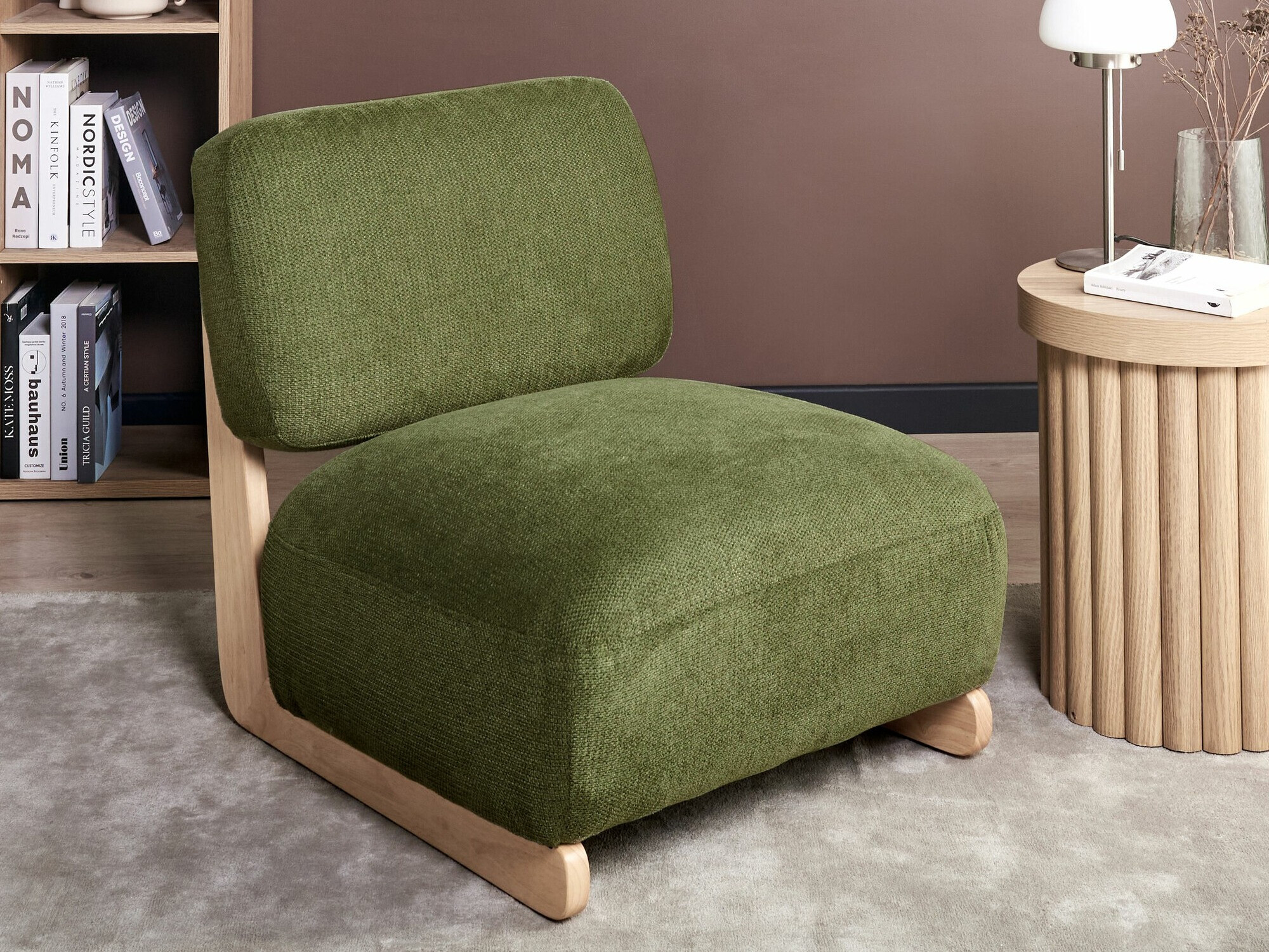 Fotelja Berwyn 2572 (Zelena)