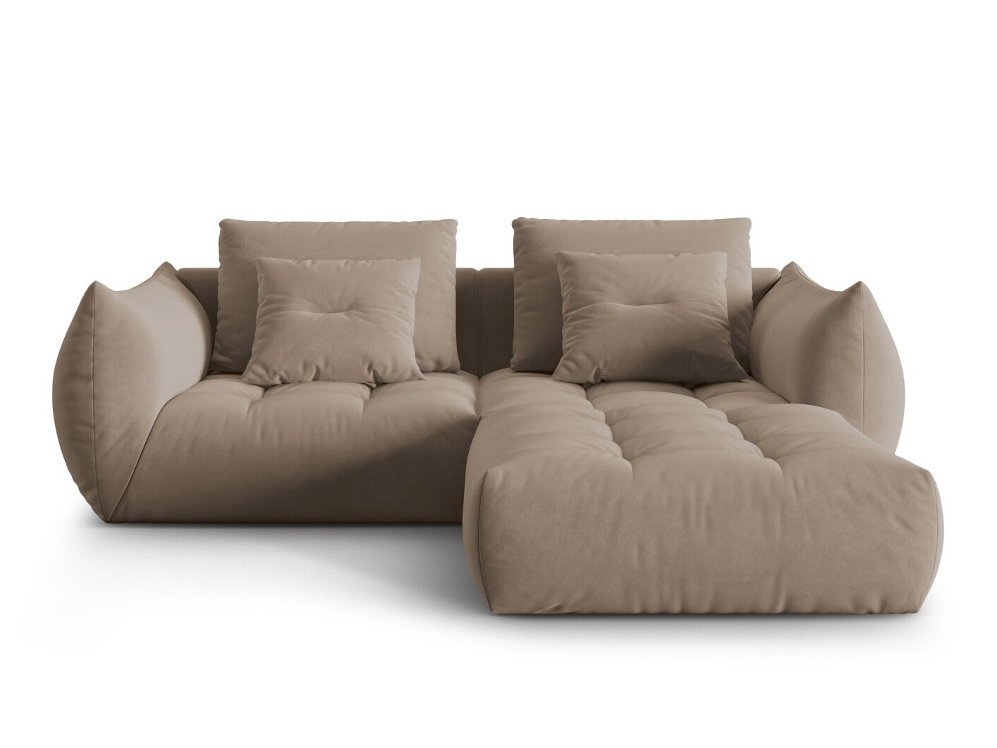 Modularna kutna garnitura Benorli 102 (Casino Taupe)