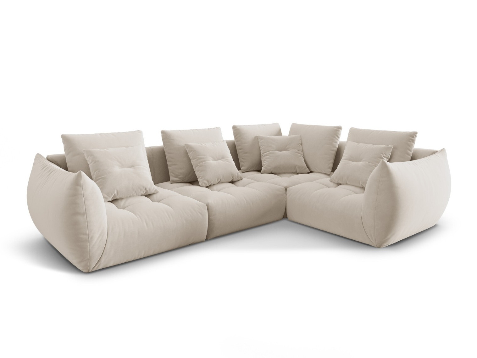 Modularna kutna garnitura Benorli 105 (Casino Sand)