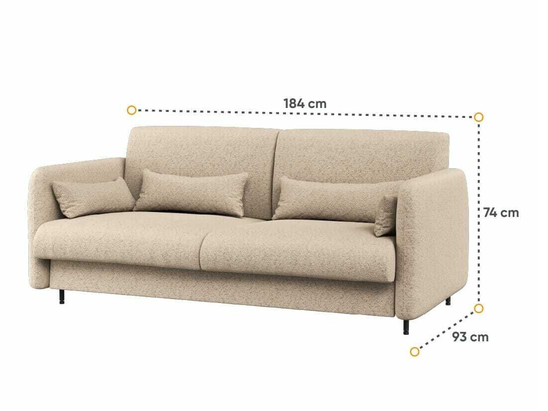 Set namještaja Concept Pro Lenart VI (Sjajno bijela + Bijela + Plava)