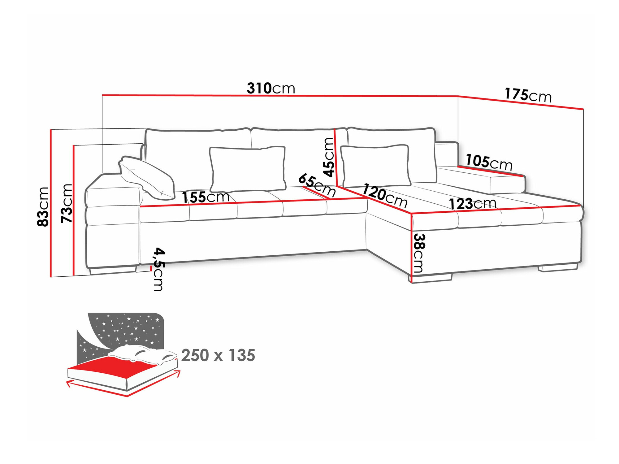 Kutna garnitura Comfivo 113 (Manila 35)