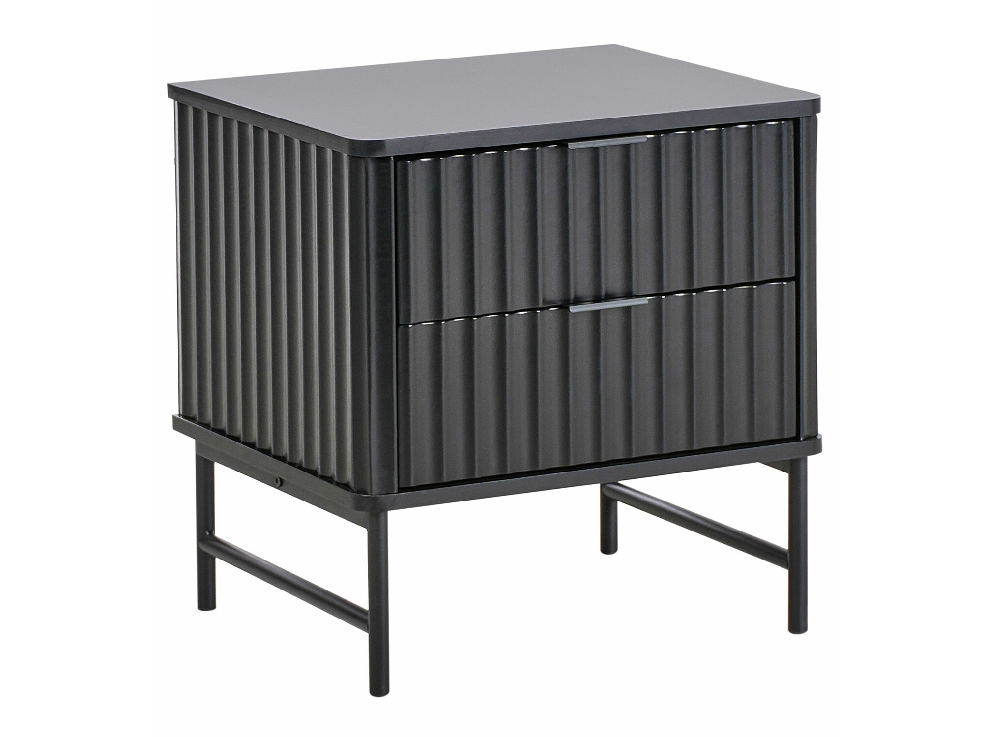 Noćni ormarić Berwyn 2578 (Crna)