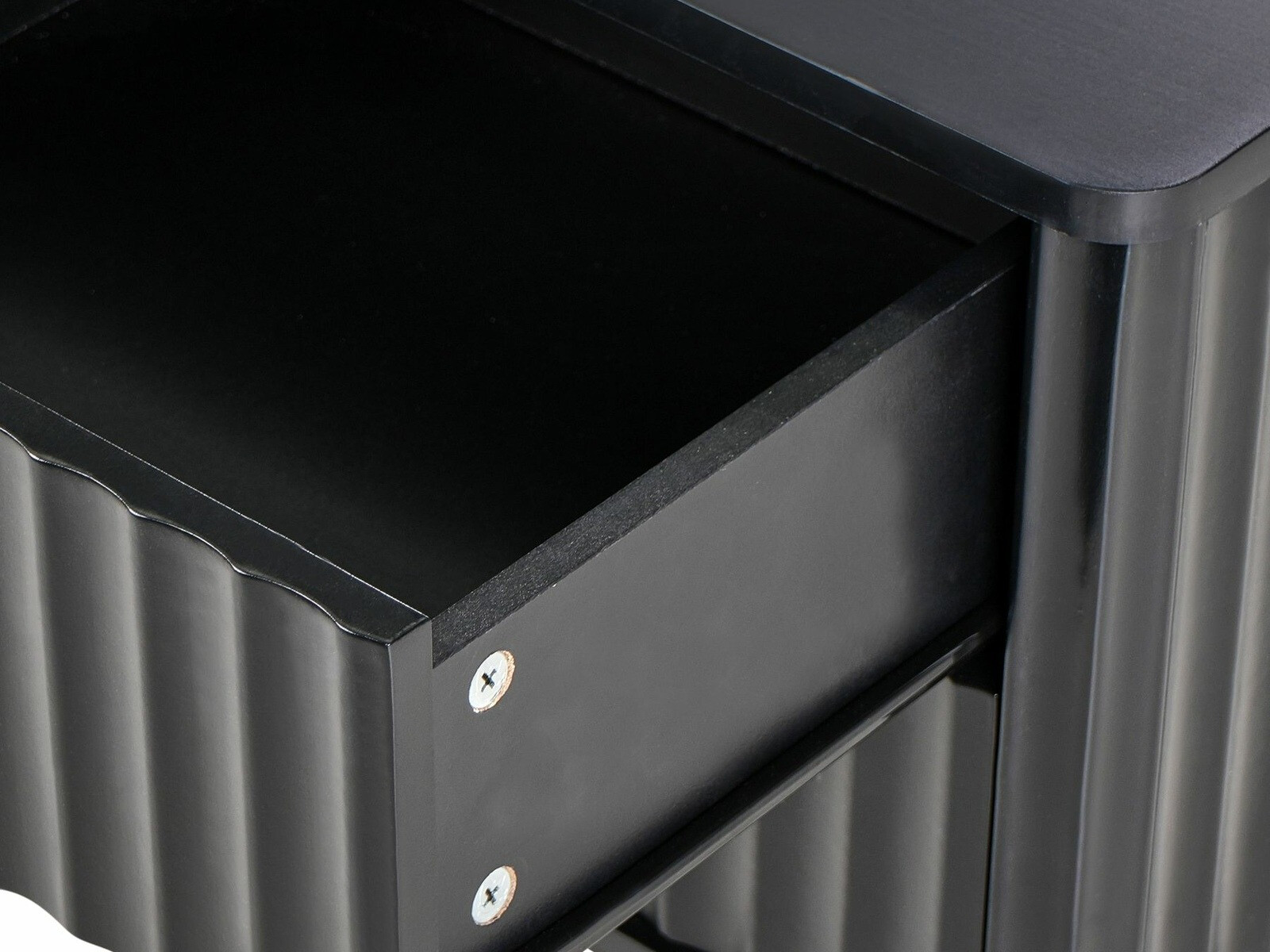 Noćni ormarić Berwyn 2578 (Crna)