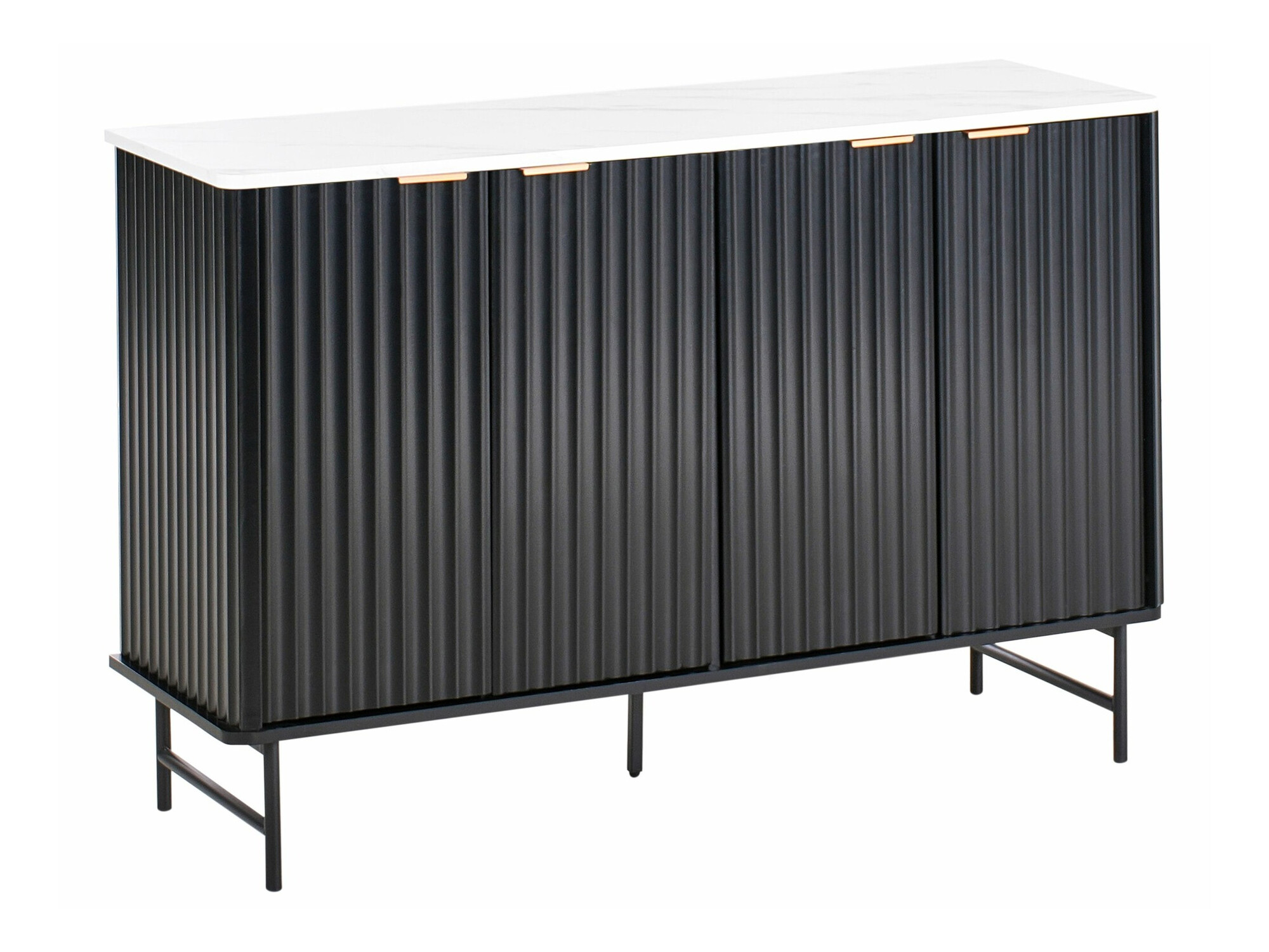 Ormarić Berwyn 2577 (Crna + Bijeli mramor)