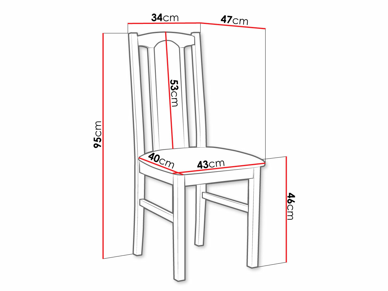 Stolica Victorville 145 (Crna)