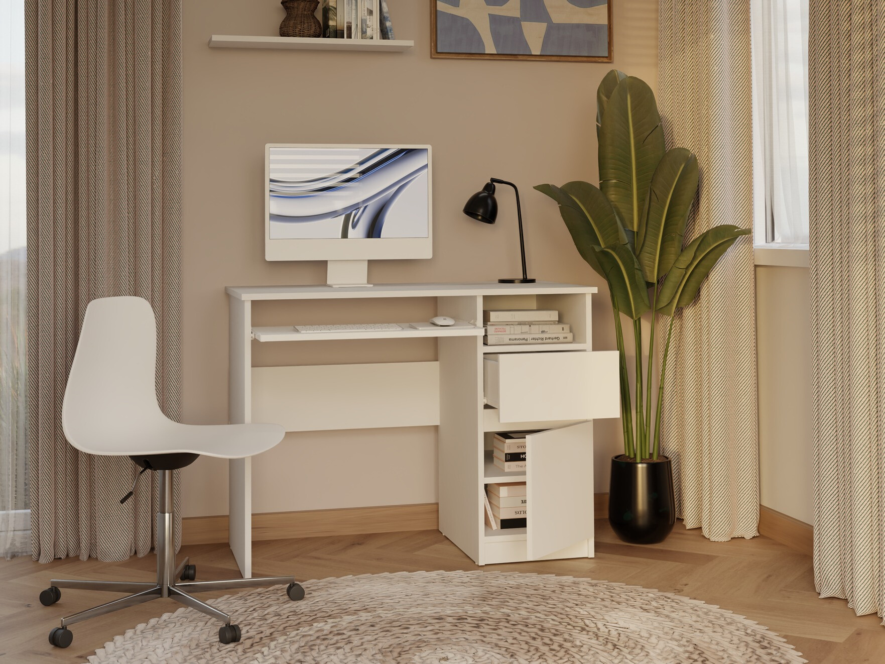 Uredski stol Mandeville 269 (Bijela)