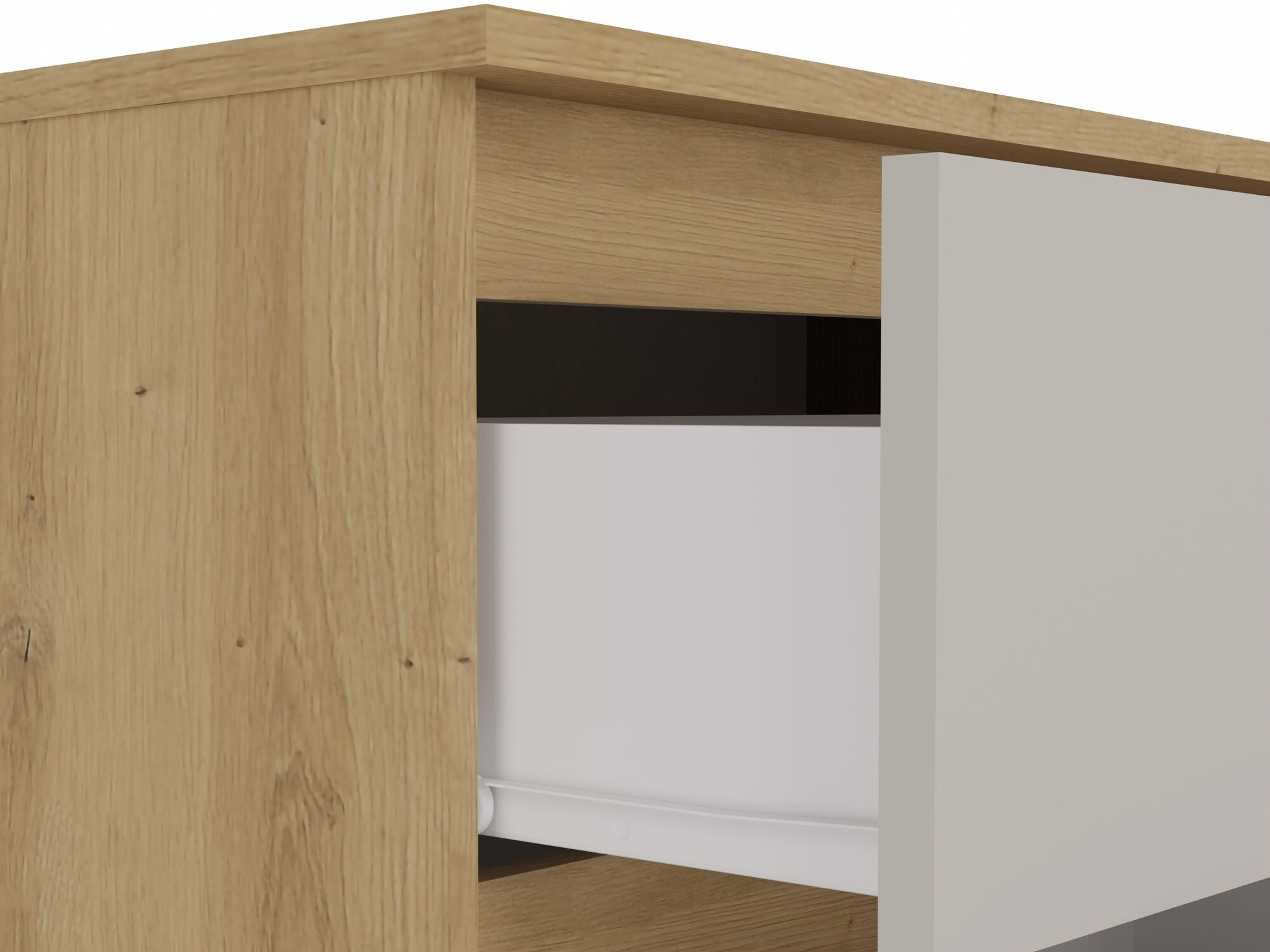 Komoda Elbvelu 103 (Artisan hrast + Kašmir)