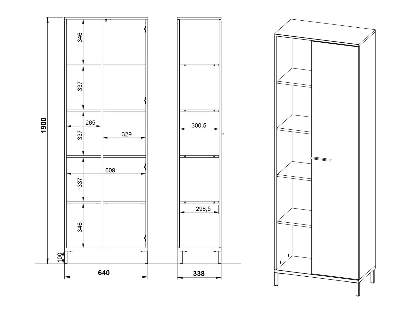 Set za kućni ured Solaro 103 (Kašmir)