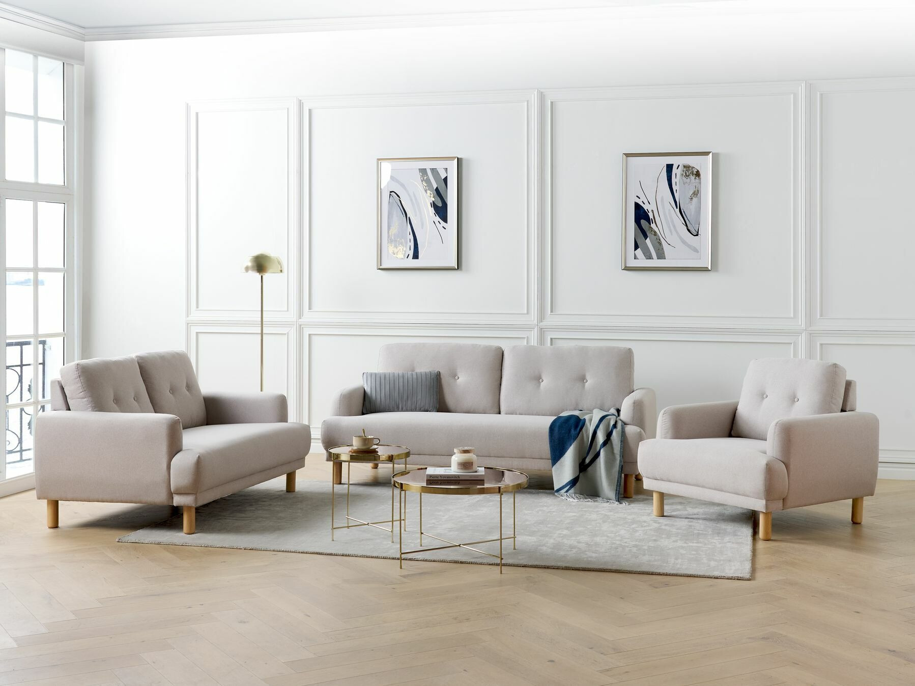 Kauč Berwyn 2586 (Taupe)