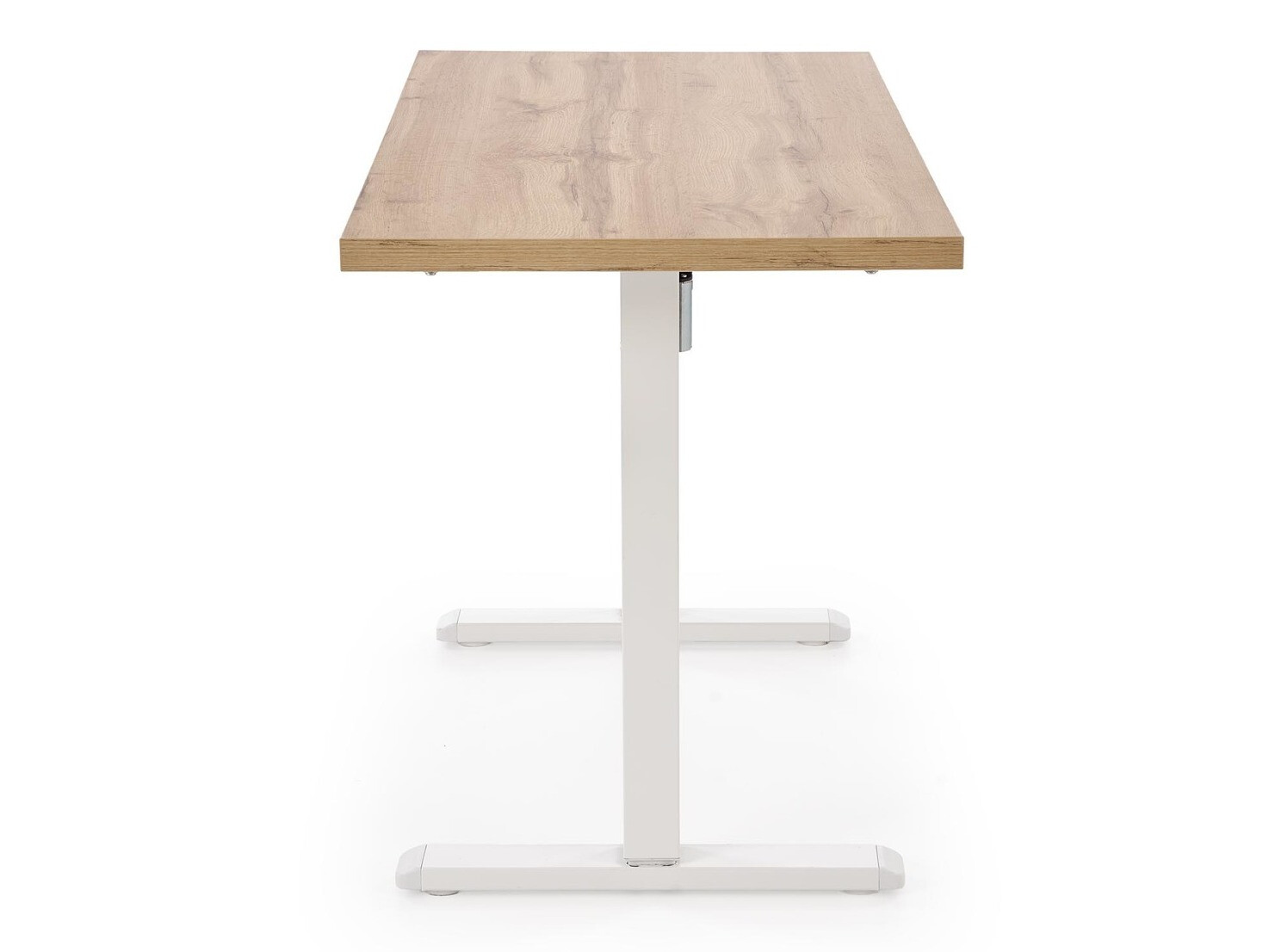 Radni stol podesiv po visini Houston 1942 (Hrast Artisan + Bijela)