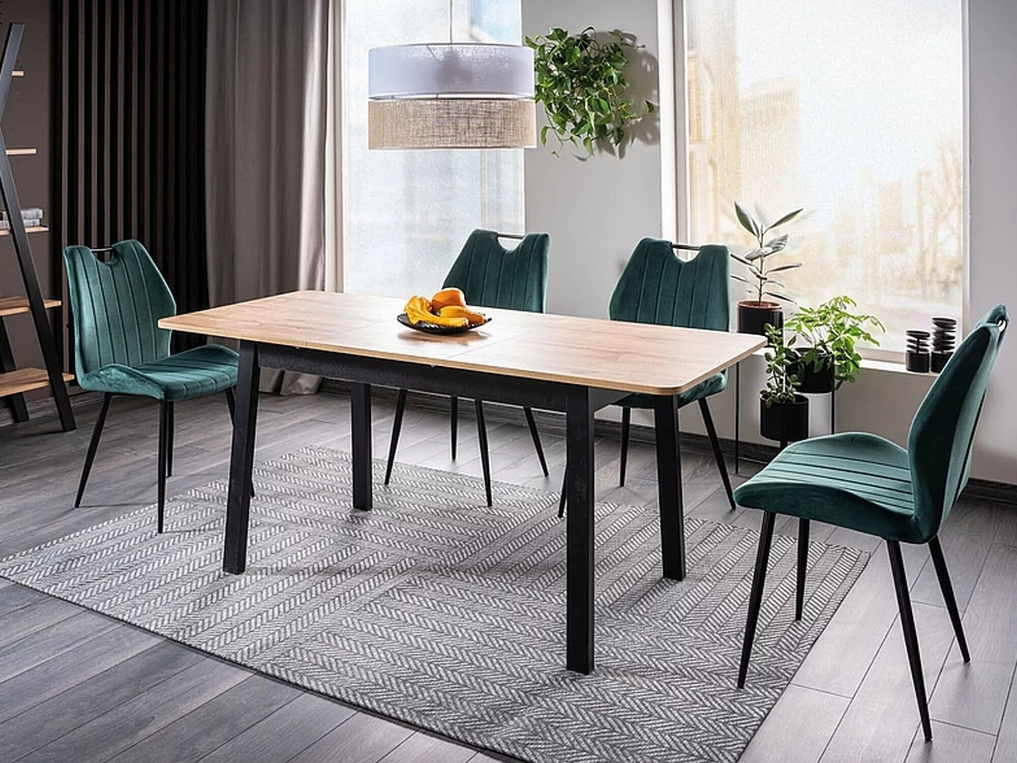 Stolica Detroit 716 (Zelena)