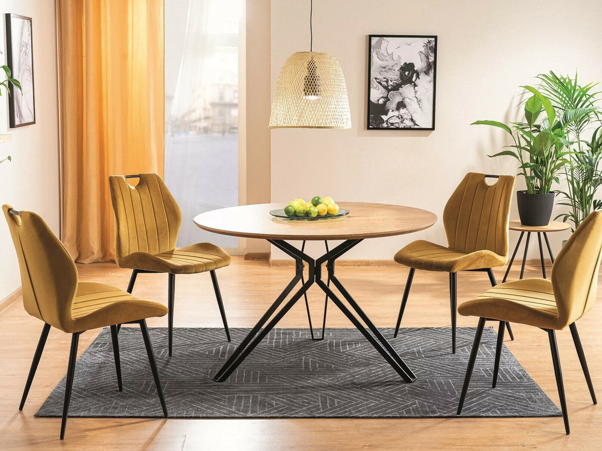 Stolica Detroit 716 (Žuta)