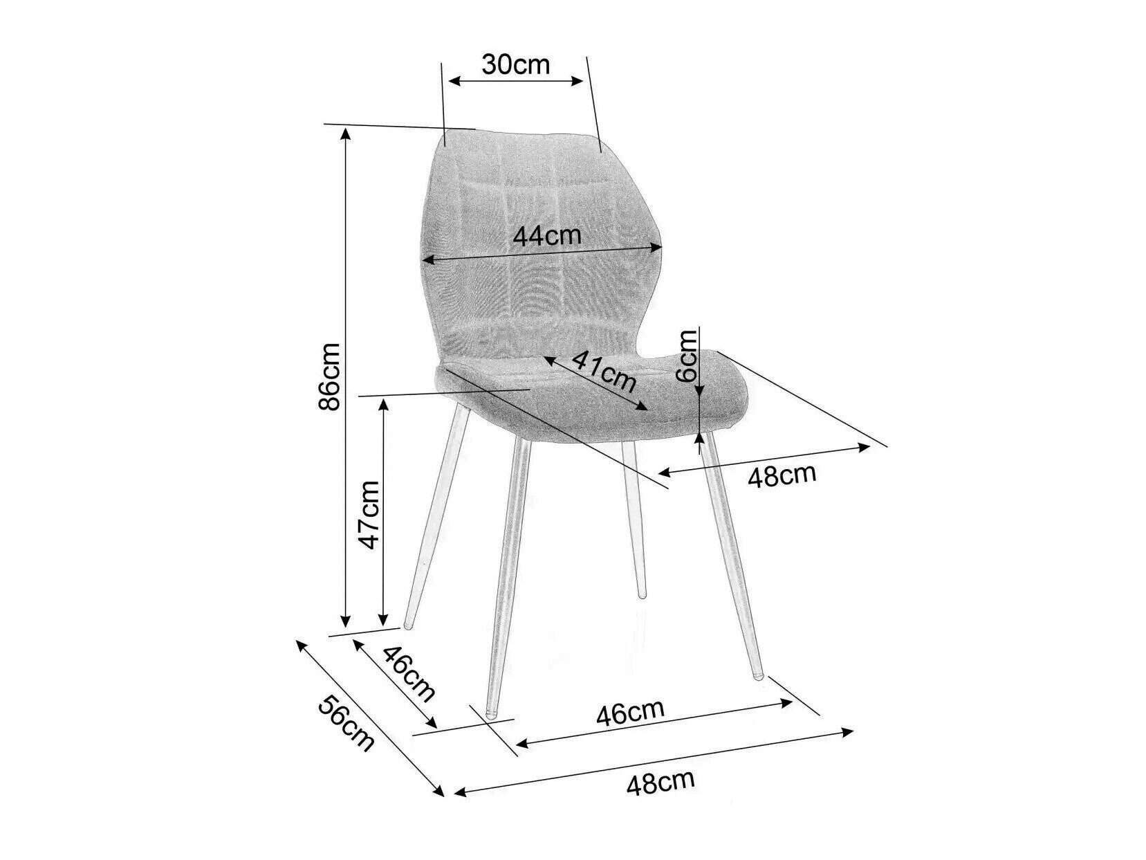 Stolica Detroit 718 (Bež)