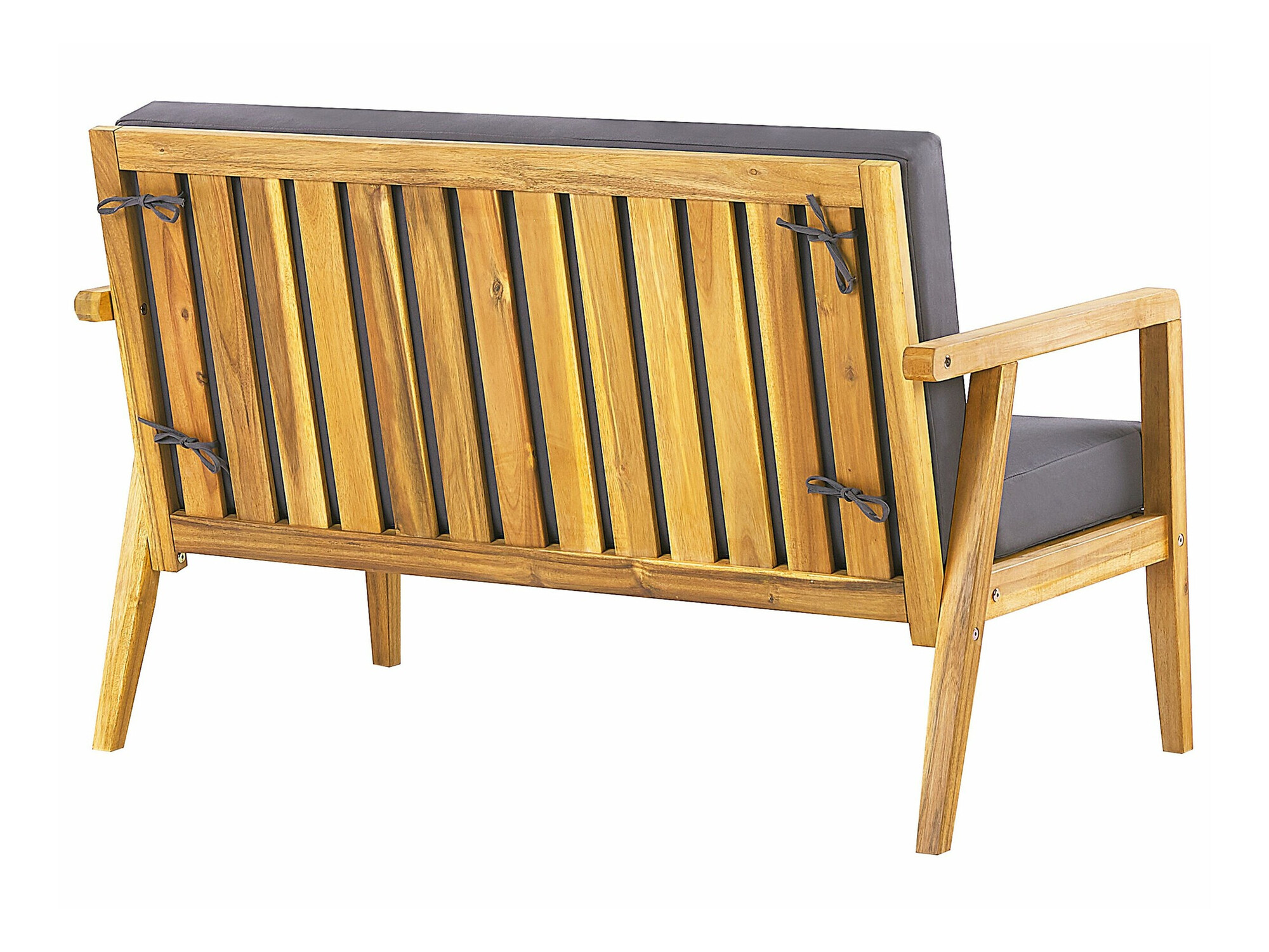 Vrtni namještaj Berwyn 2592 (Svijetlo drvo + Tamno sivo)