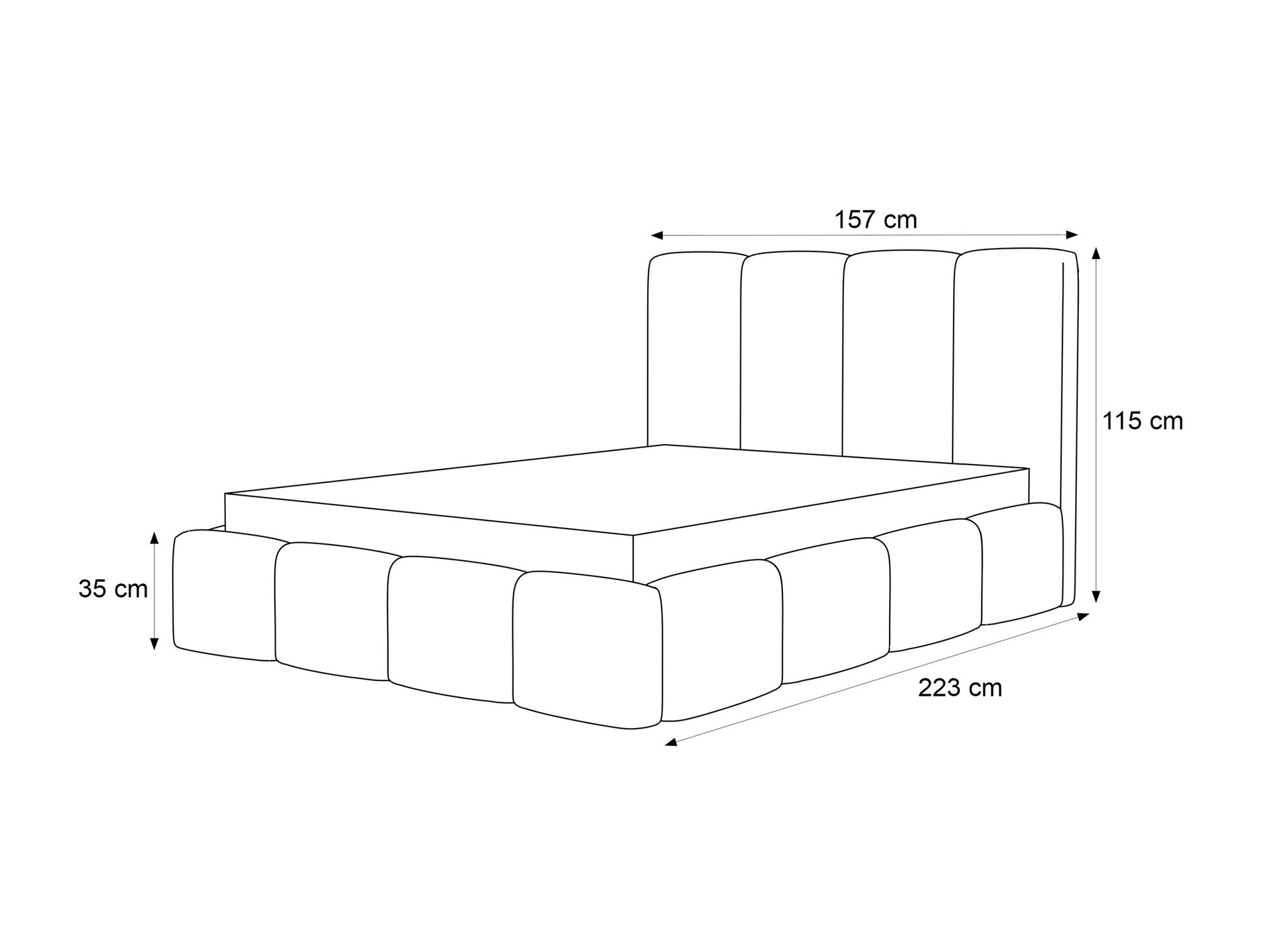 Krevet Martinez 117 (Coral 45)