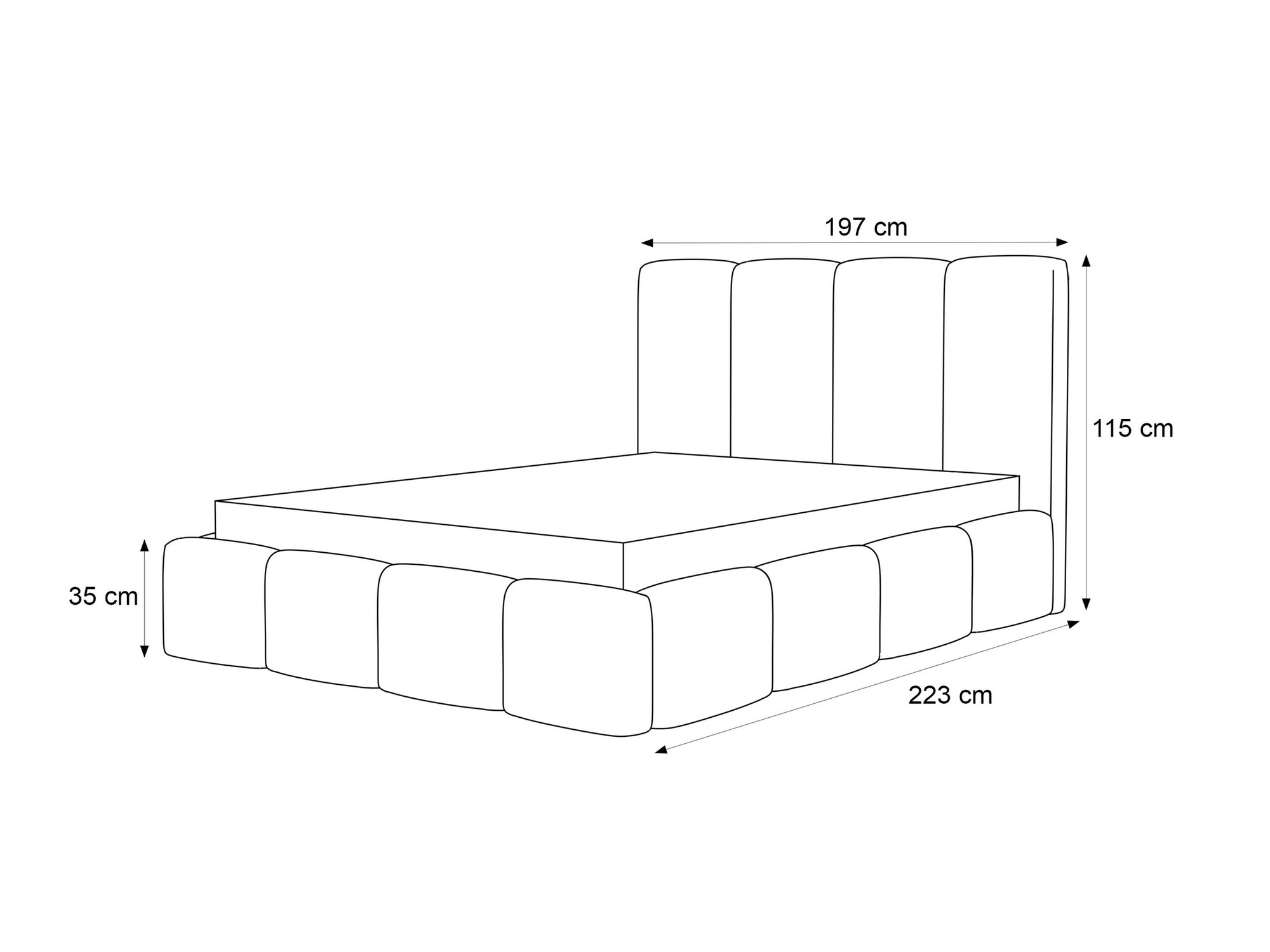 Krevet Martinez 117 (Coral 45)