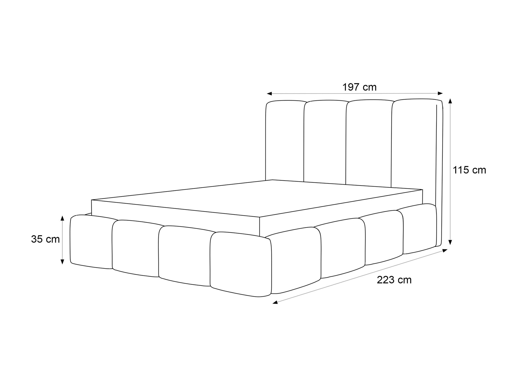 Krevet Martinez 117 (Coral 75)
