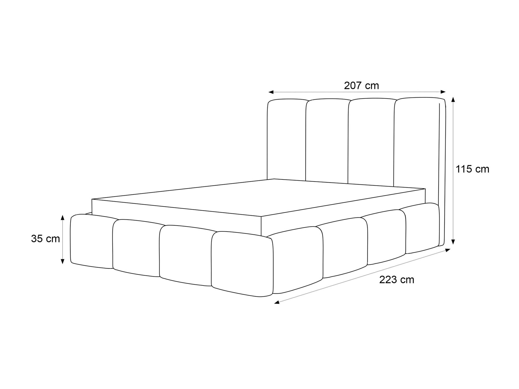 Krevet Martinez 117 (Coral 75)