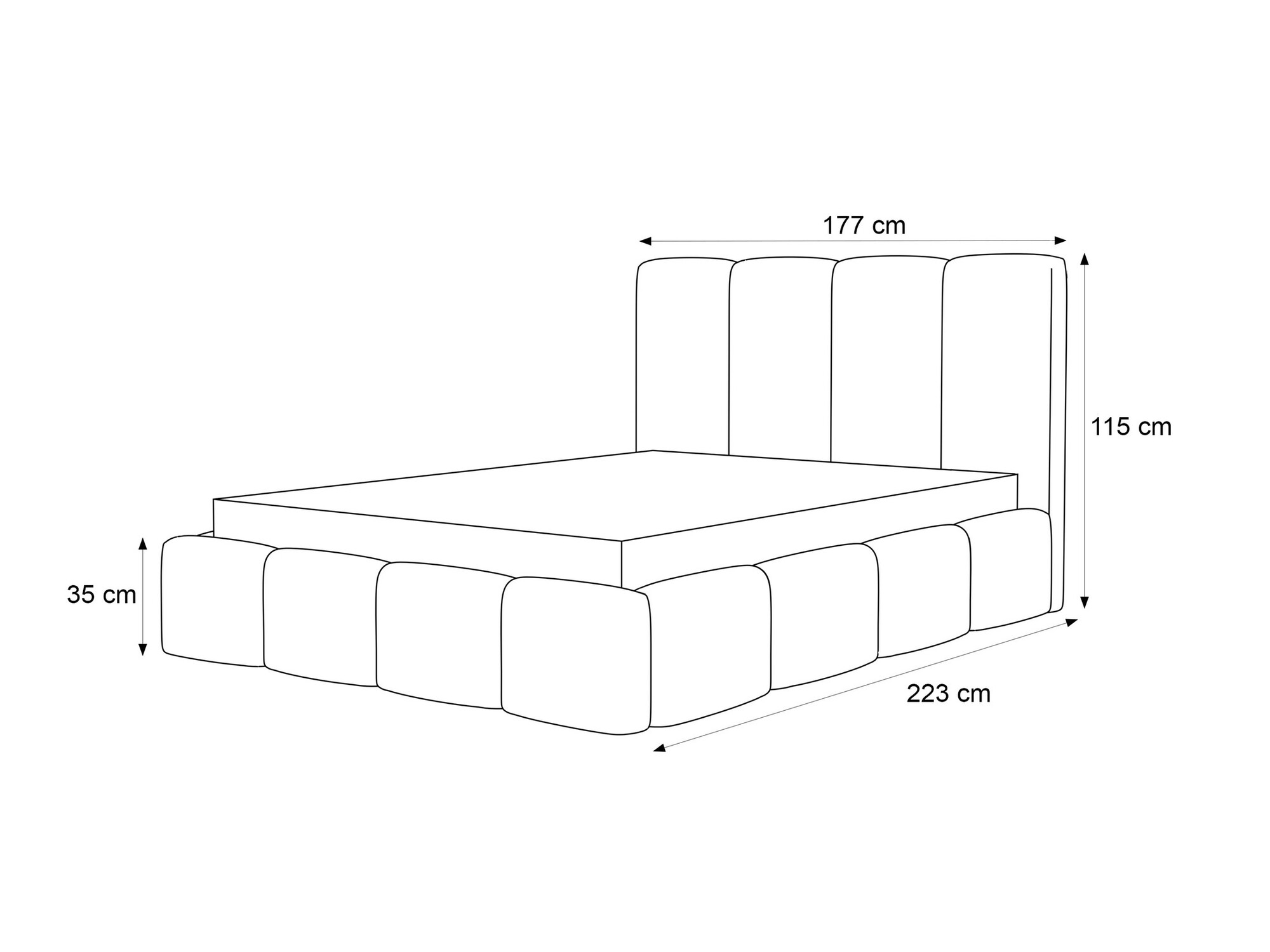 Krevet Martinez 117 (Jasmine 96)
