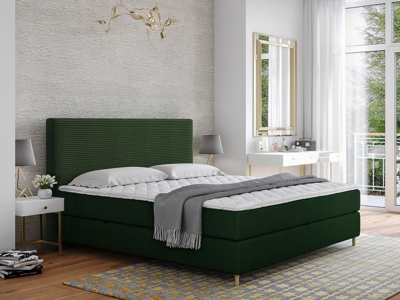 Boxspring krevet ComfiDream 177 (Poso 14 + Kronos 14)