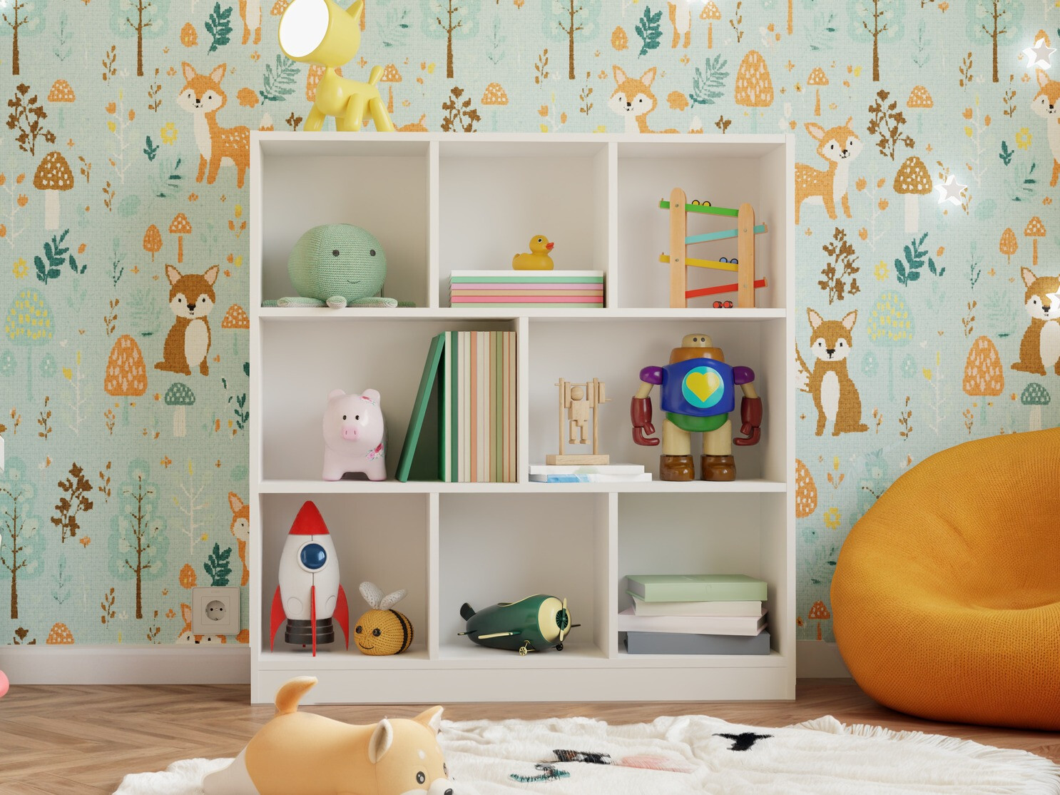 Polica Mandeville 307 (Bijela)