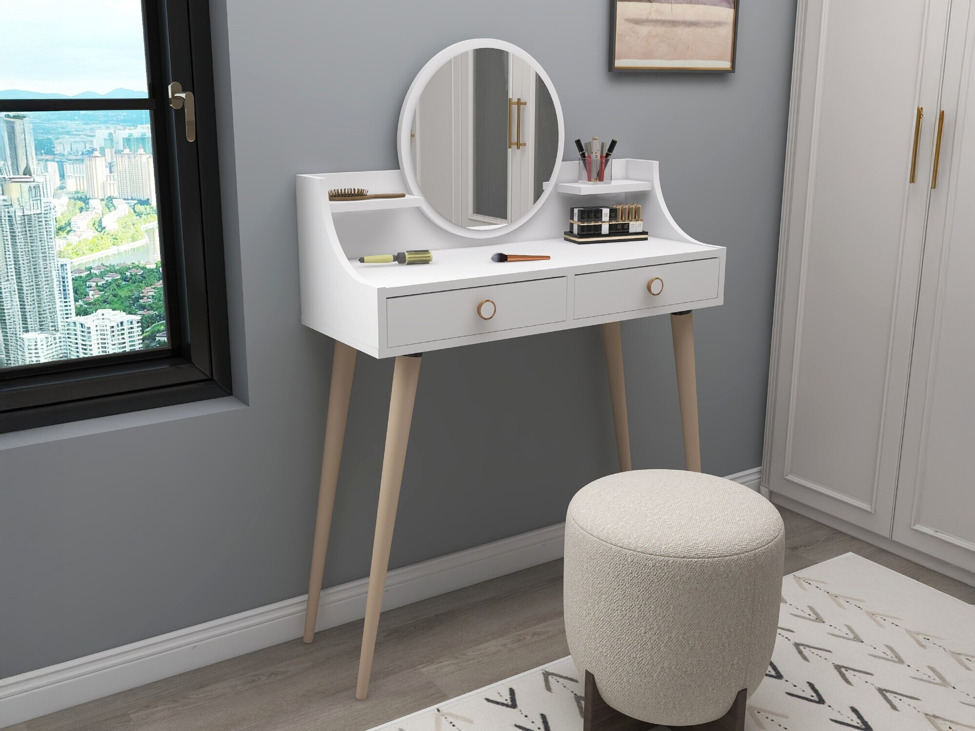 Toaletni stolić Kailua 2465