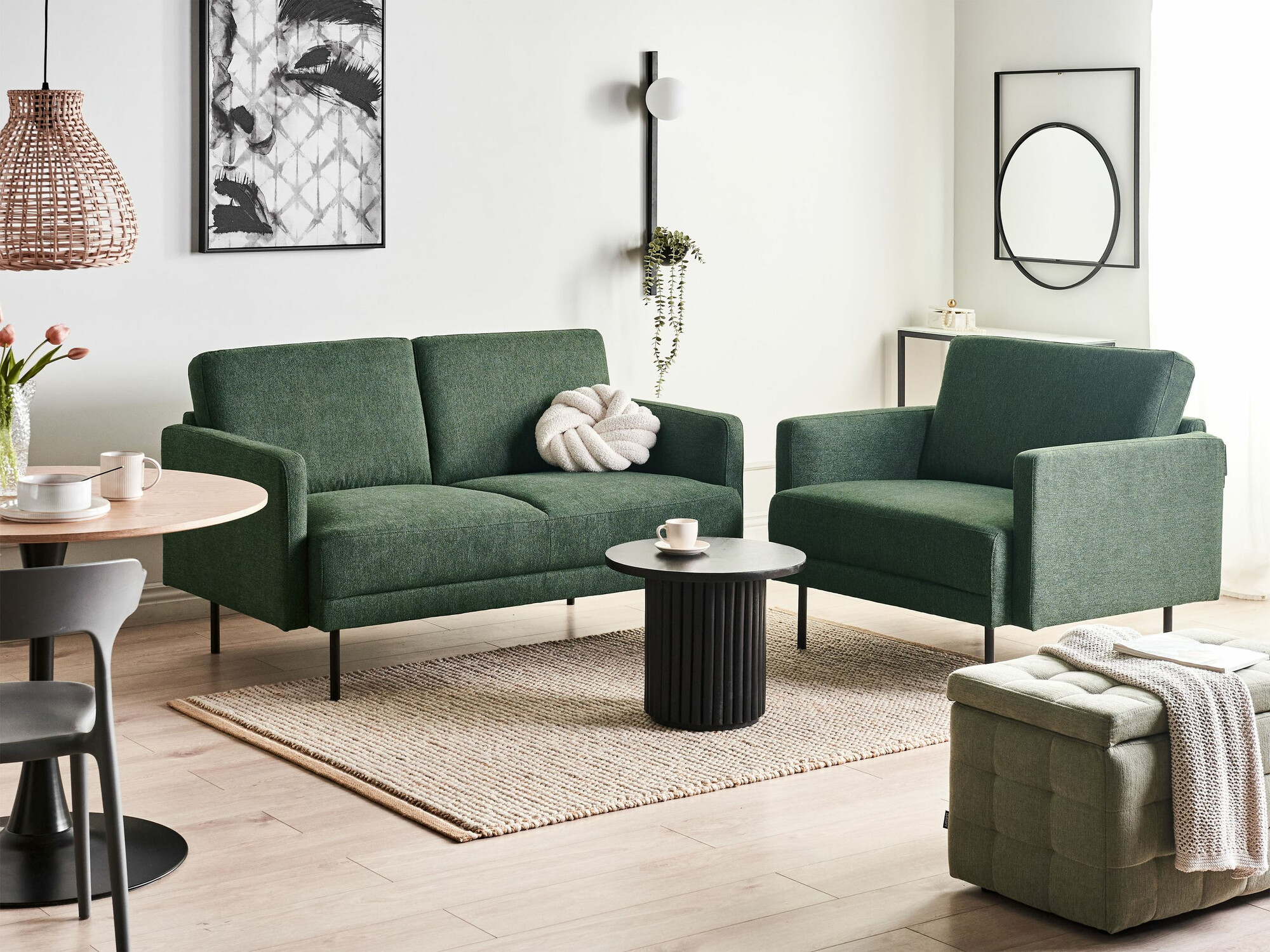 Kauč Salmono 103 (Tamnozelena)