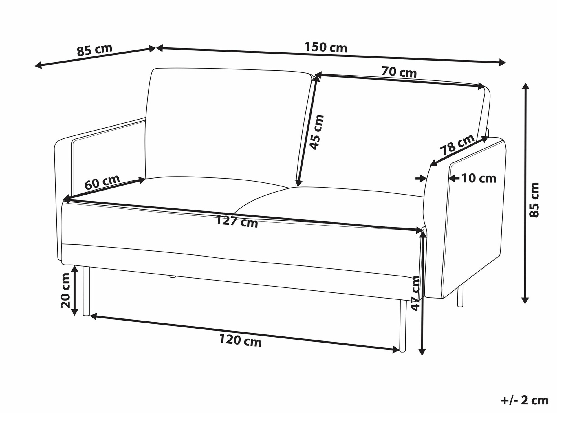 Kauč Salmono 103 (Zagasito ružičasta)