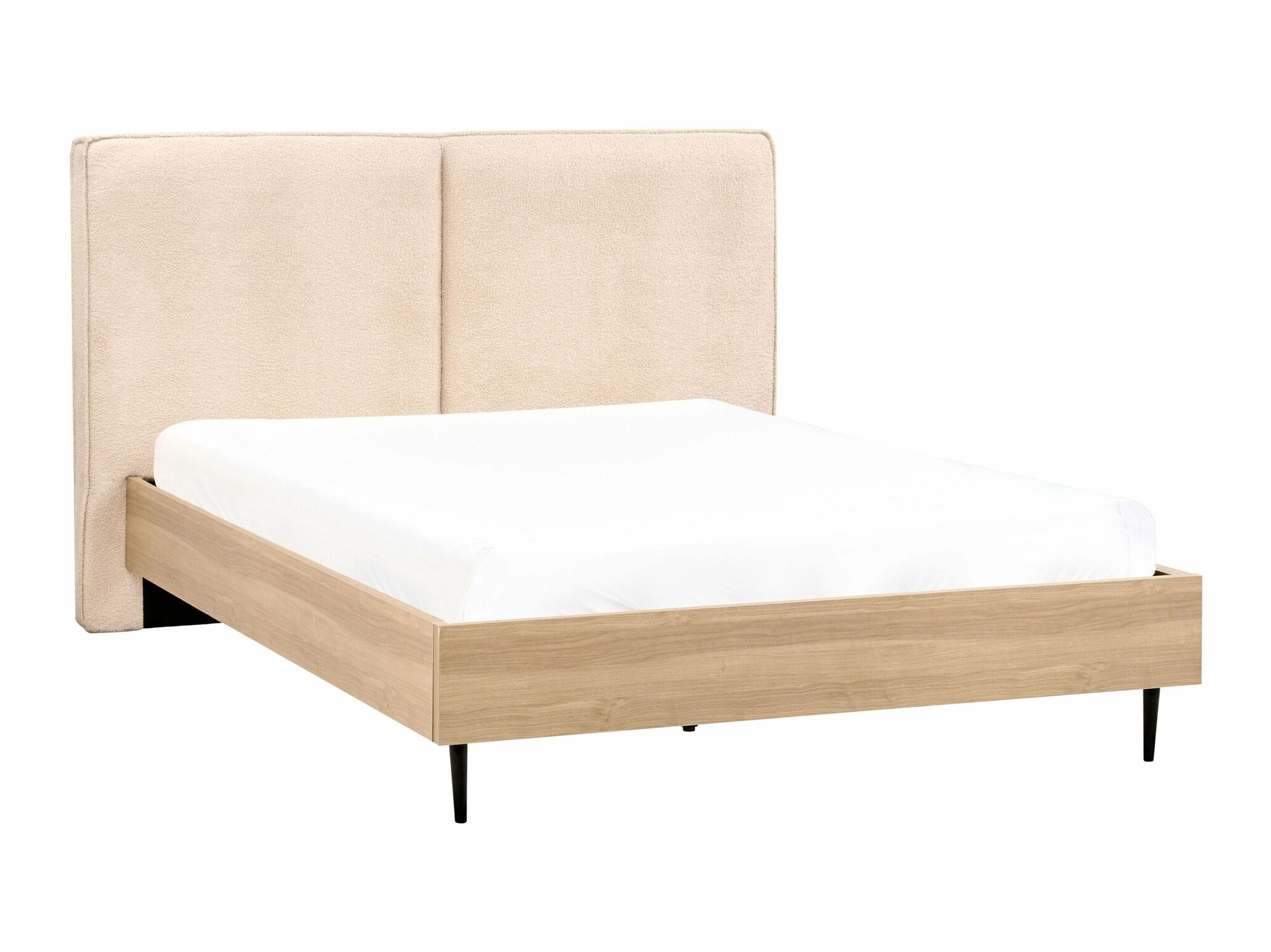 Krevet Berwyn 1273 (Bež + Svijetlo drvo)