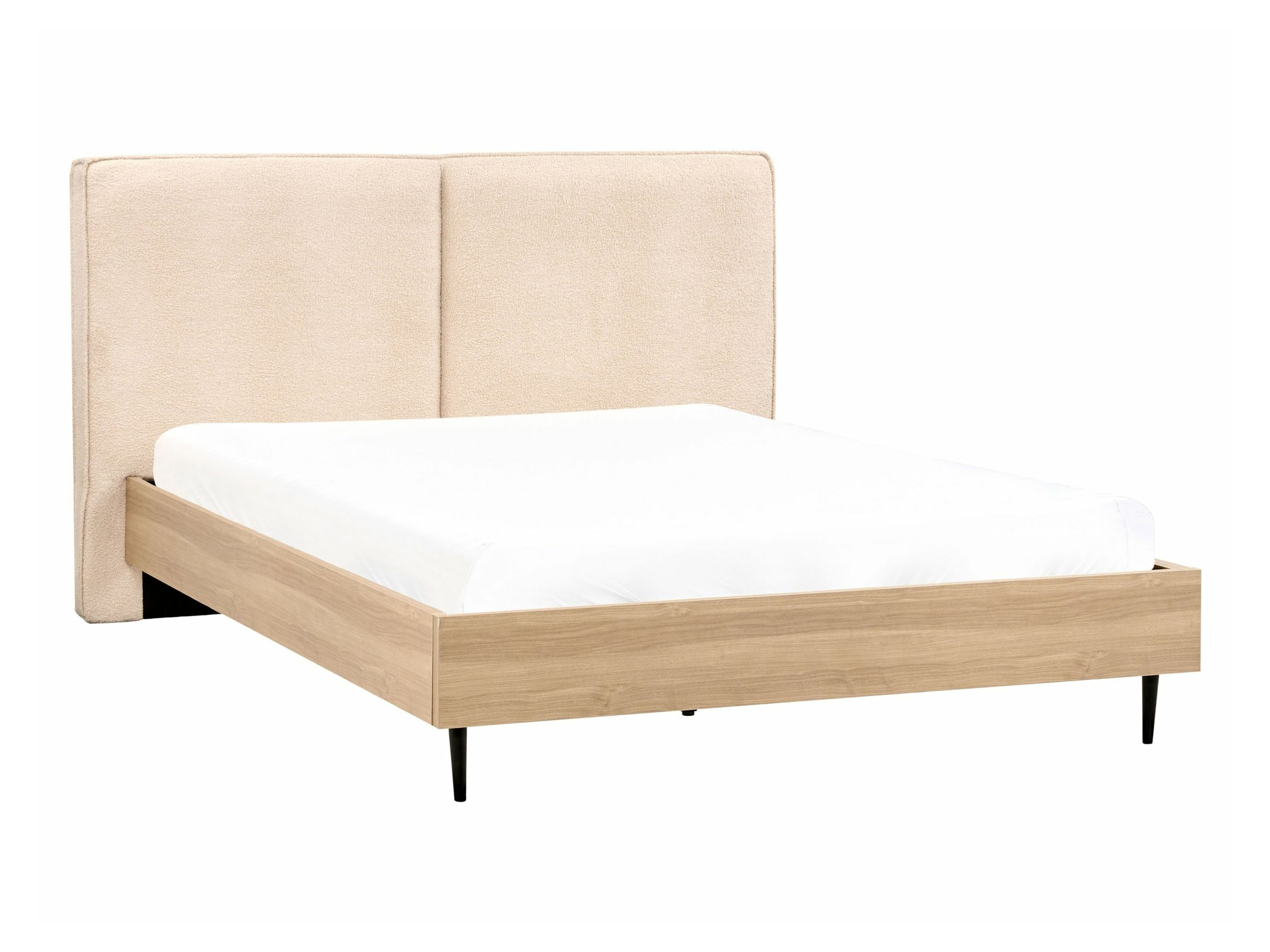 Krevet Berwyn 1273 (Bež + Svijetlo drvo)