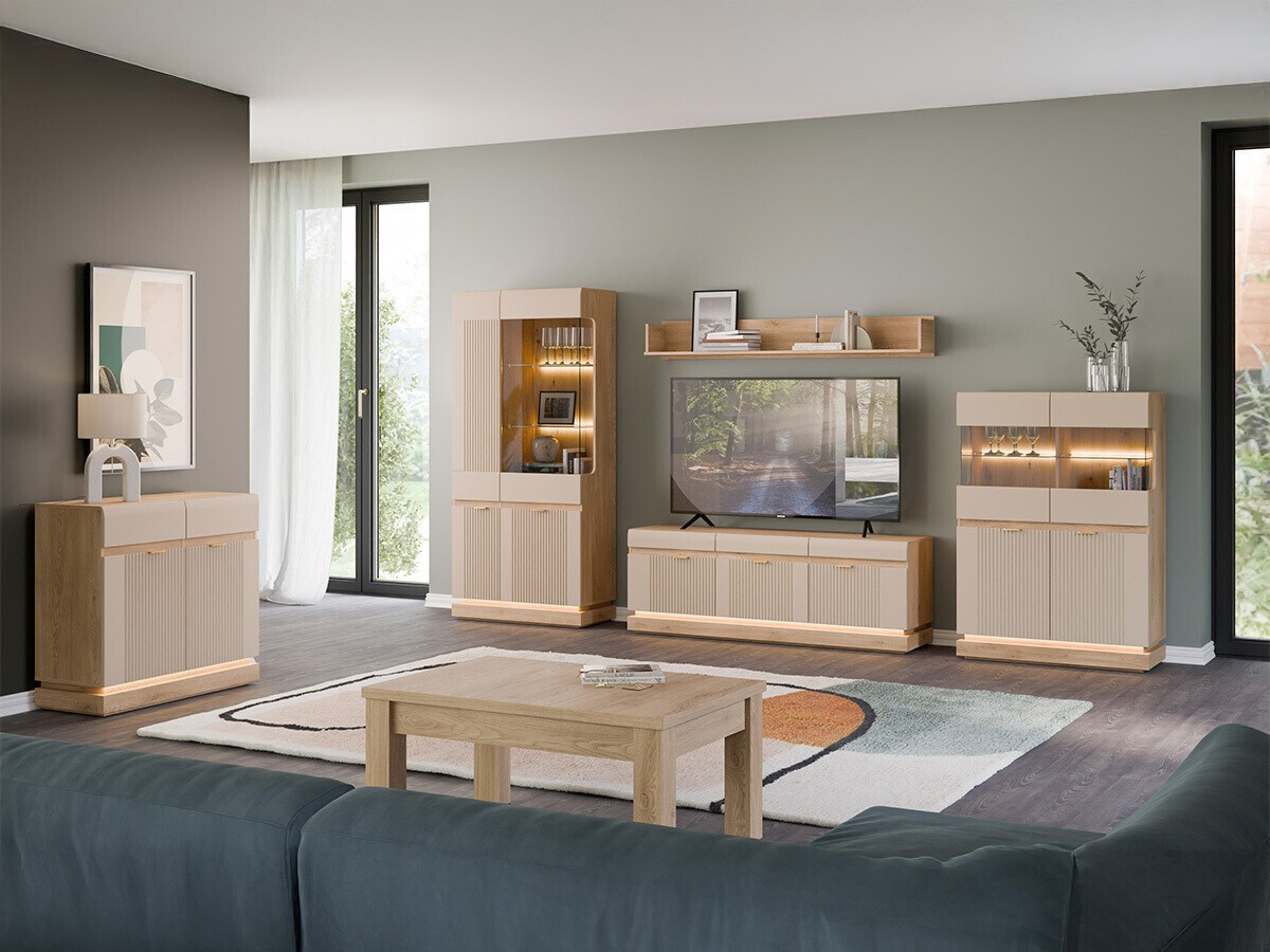 Komoda Teselbu 102 (Kašmir + Hrast)