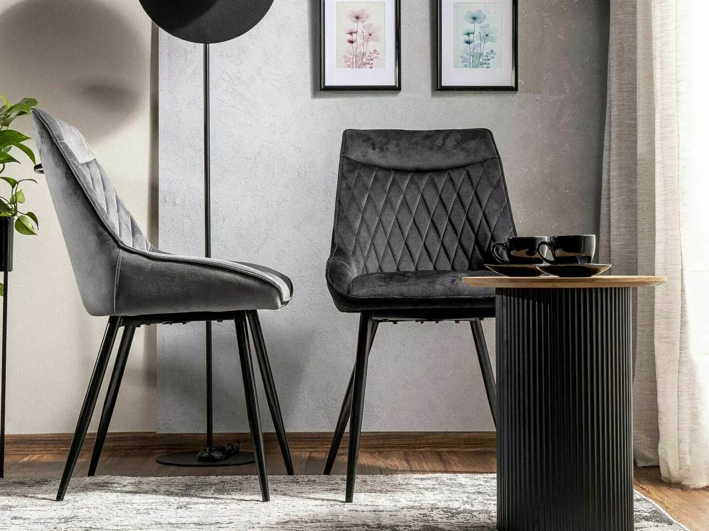 Stolica Detroit 732 (Siva)