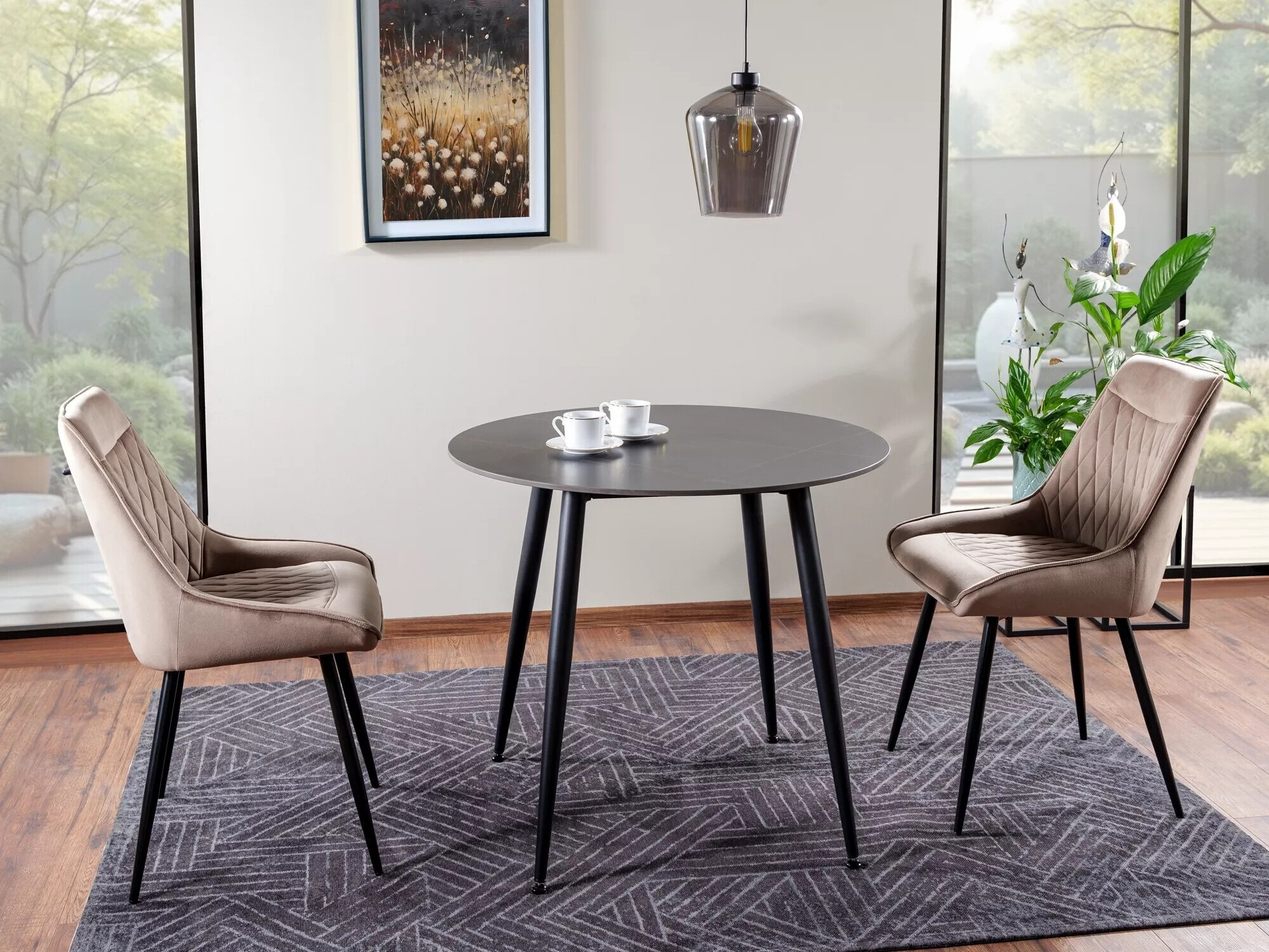 Stolica Detroit 732 (Svijetlo smeđa)