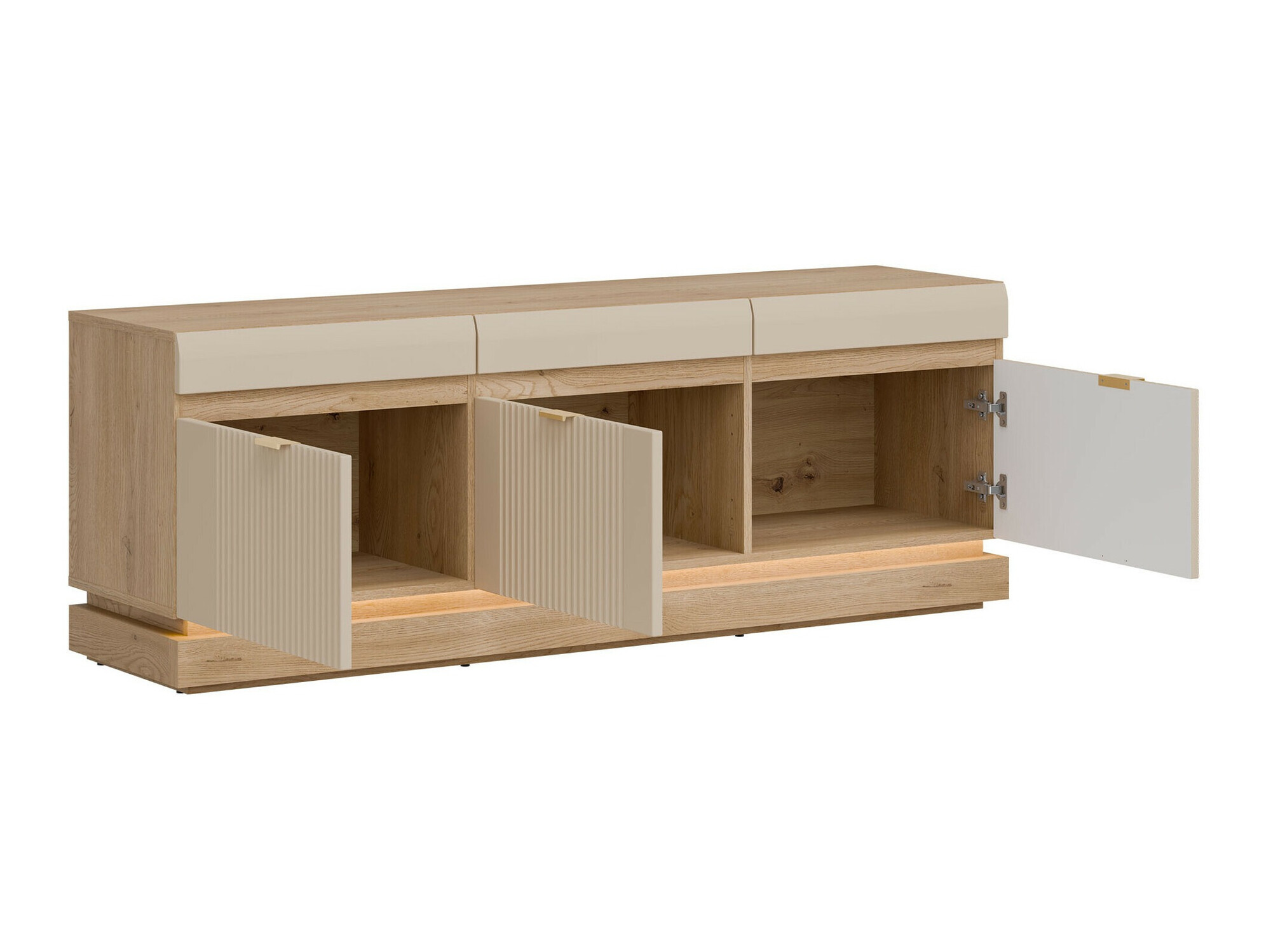 TV stol Teselbu 100 (Kašmir + Hrast Torro)