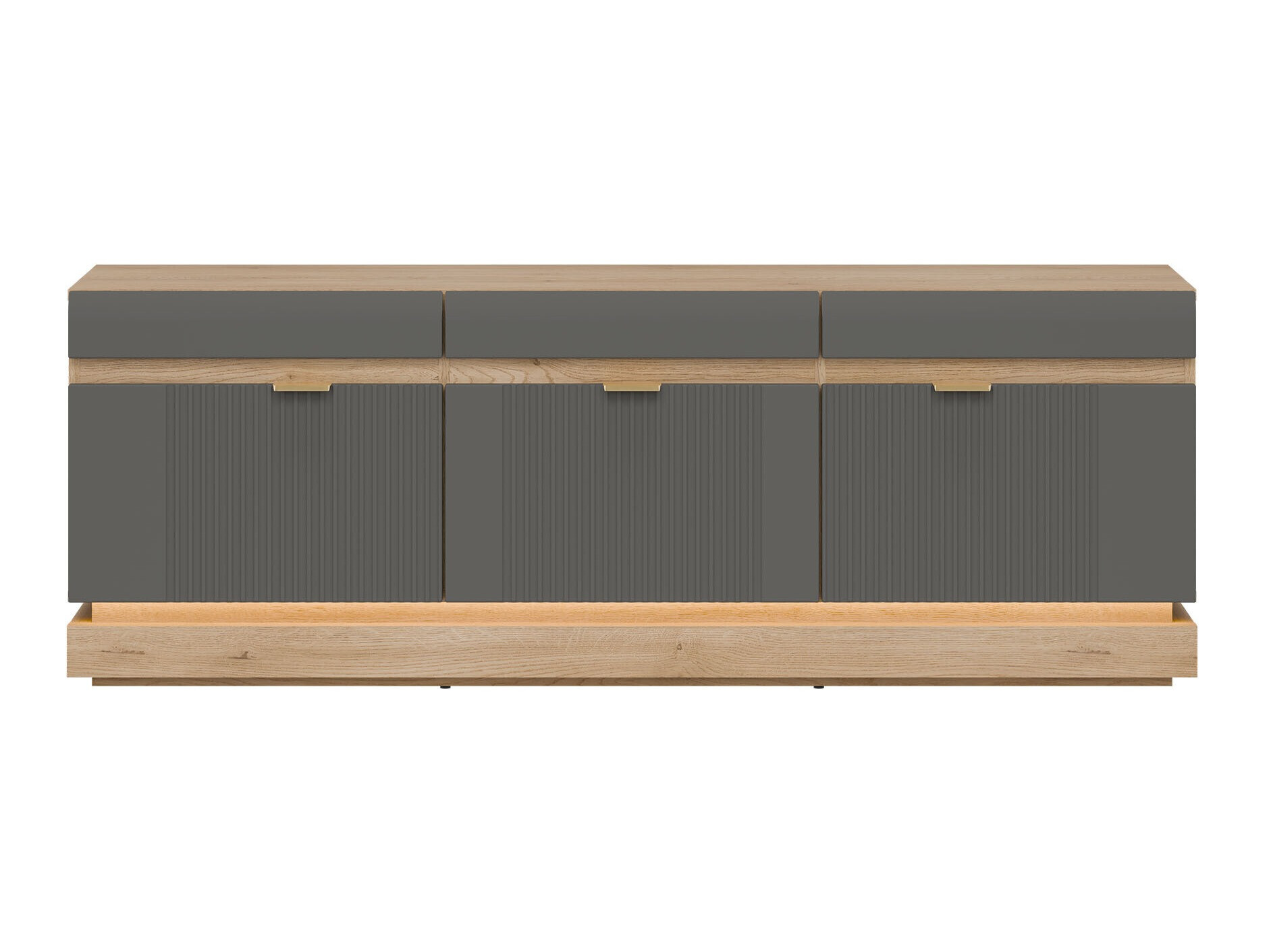 TV stol Teselbu 100 (Siva + Hrast Torro)