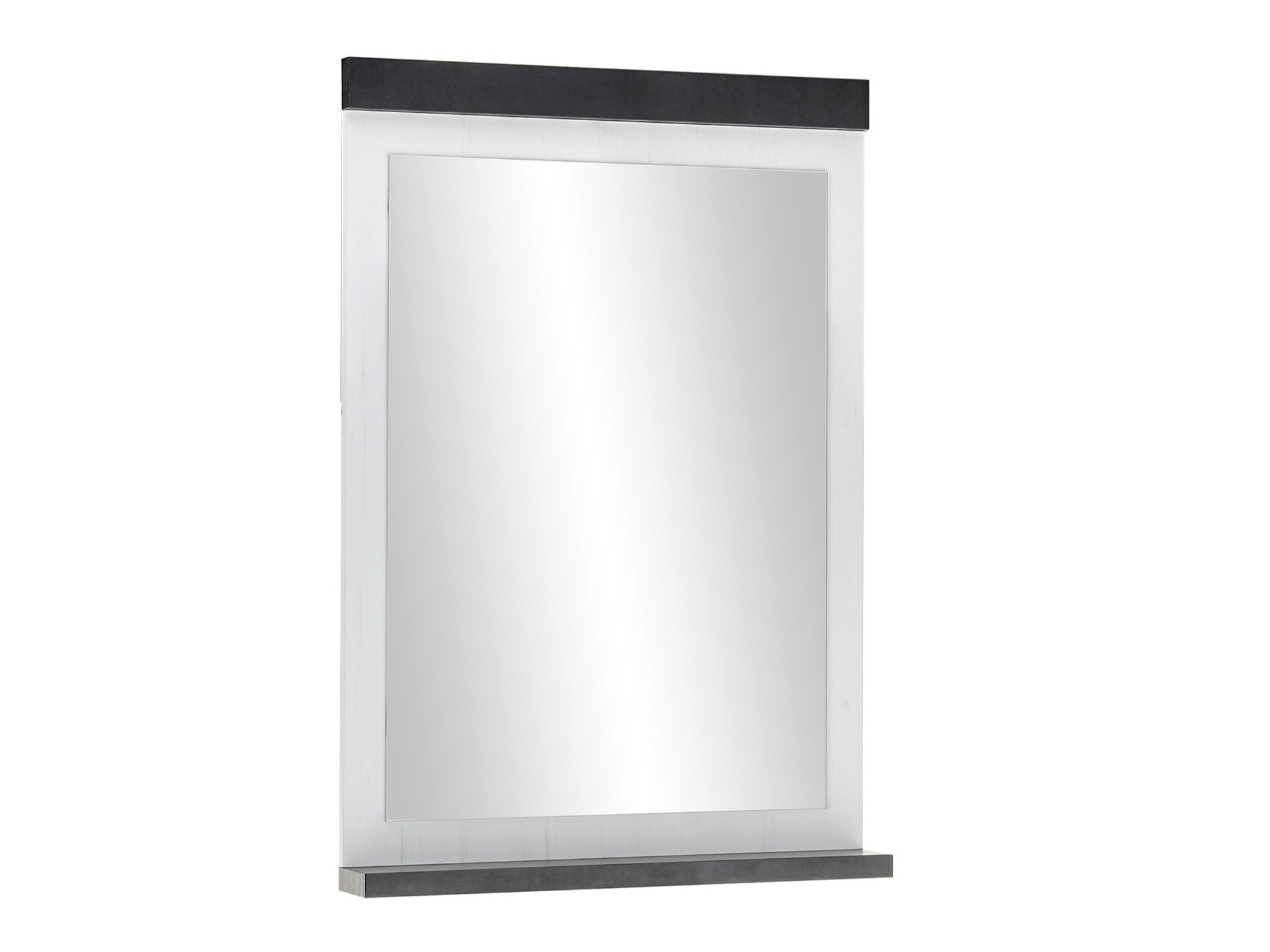 Kupaonsko ogledalo Cirtale 135 (Izbijeljeni bor + Antracit)