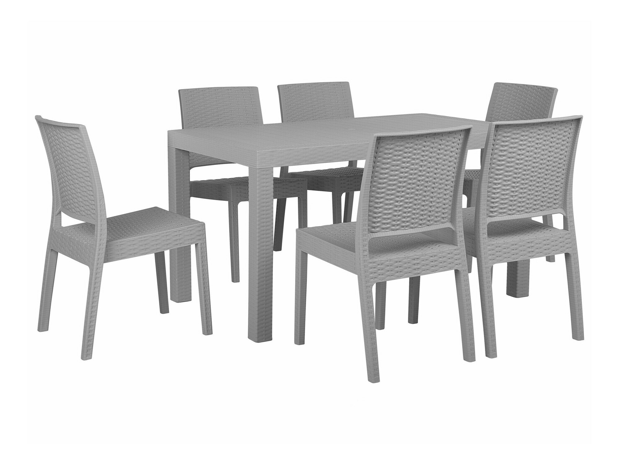 Set stola i stolica Berwyn 2607 (Svijetlo siva)